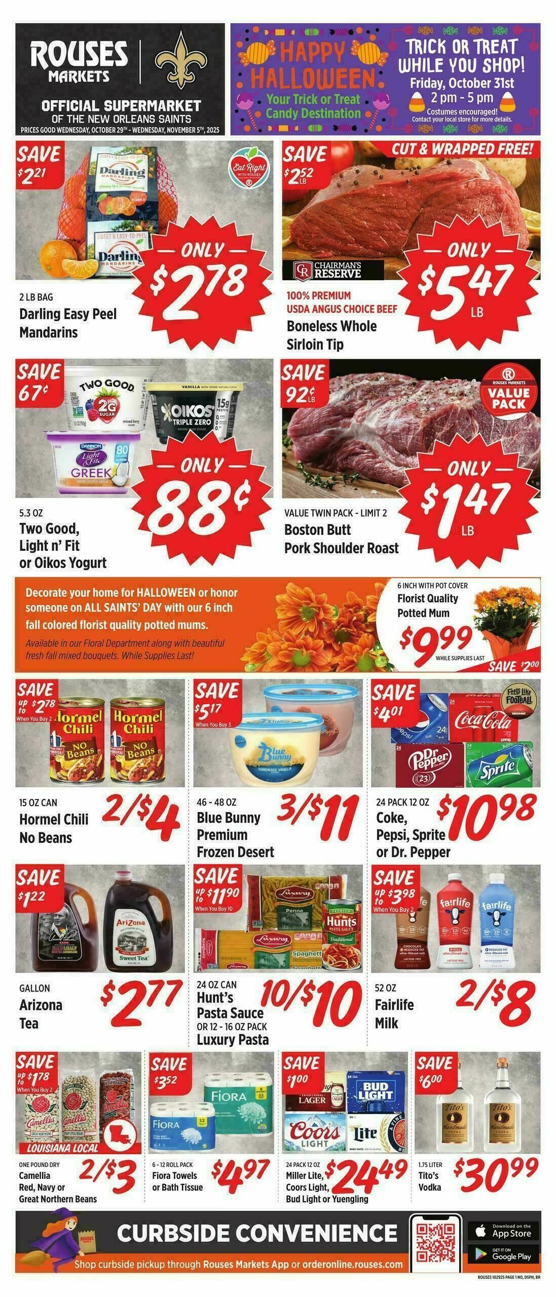 Rouses Markets Weekly Ad from October 29