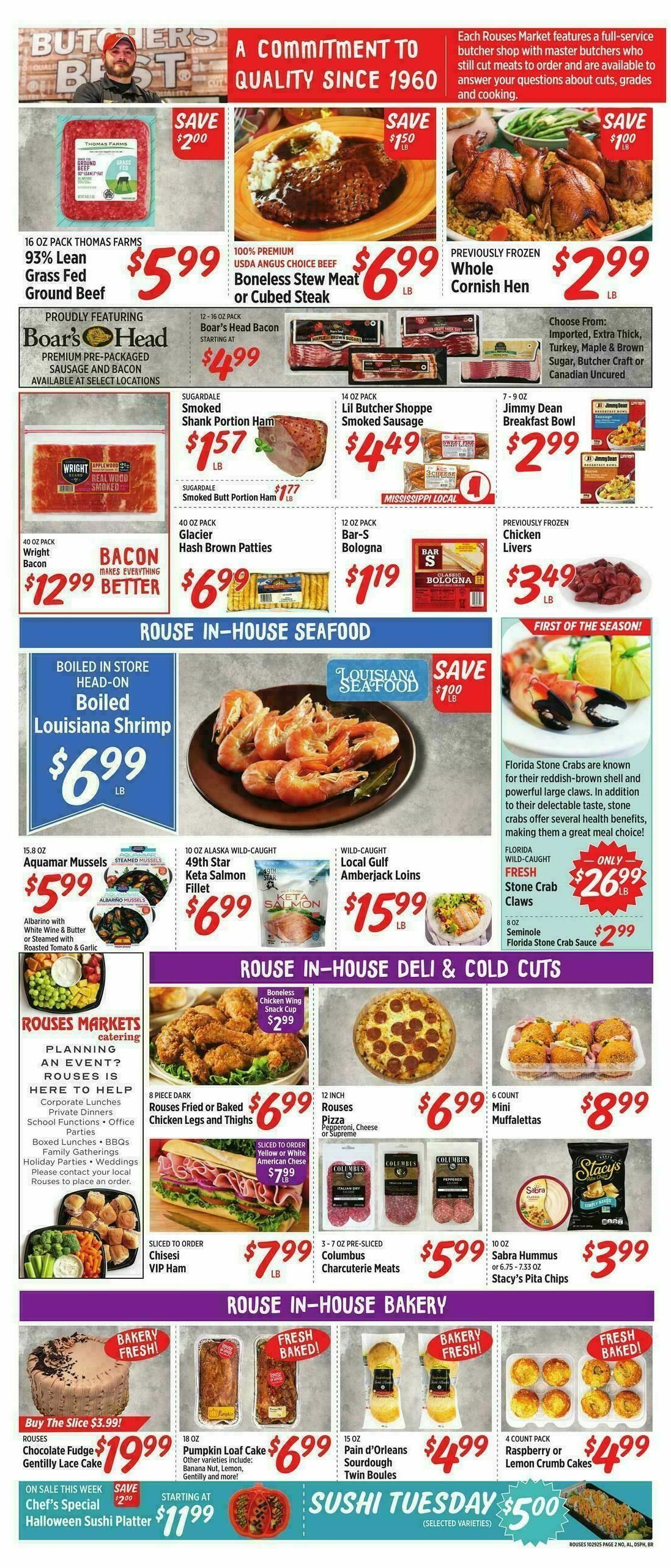 Rouses Markets Weekly Ad from October 29