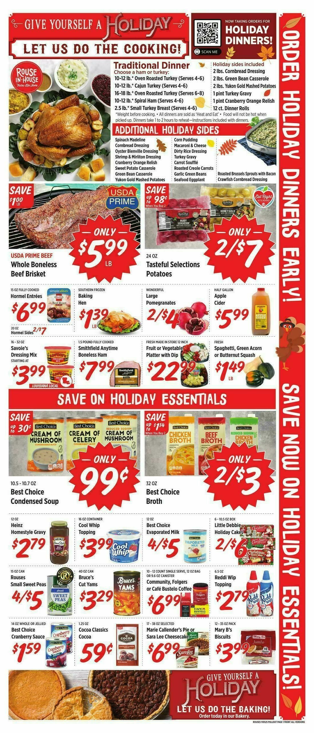 Rouses Markets Weekly Ad from November 5