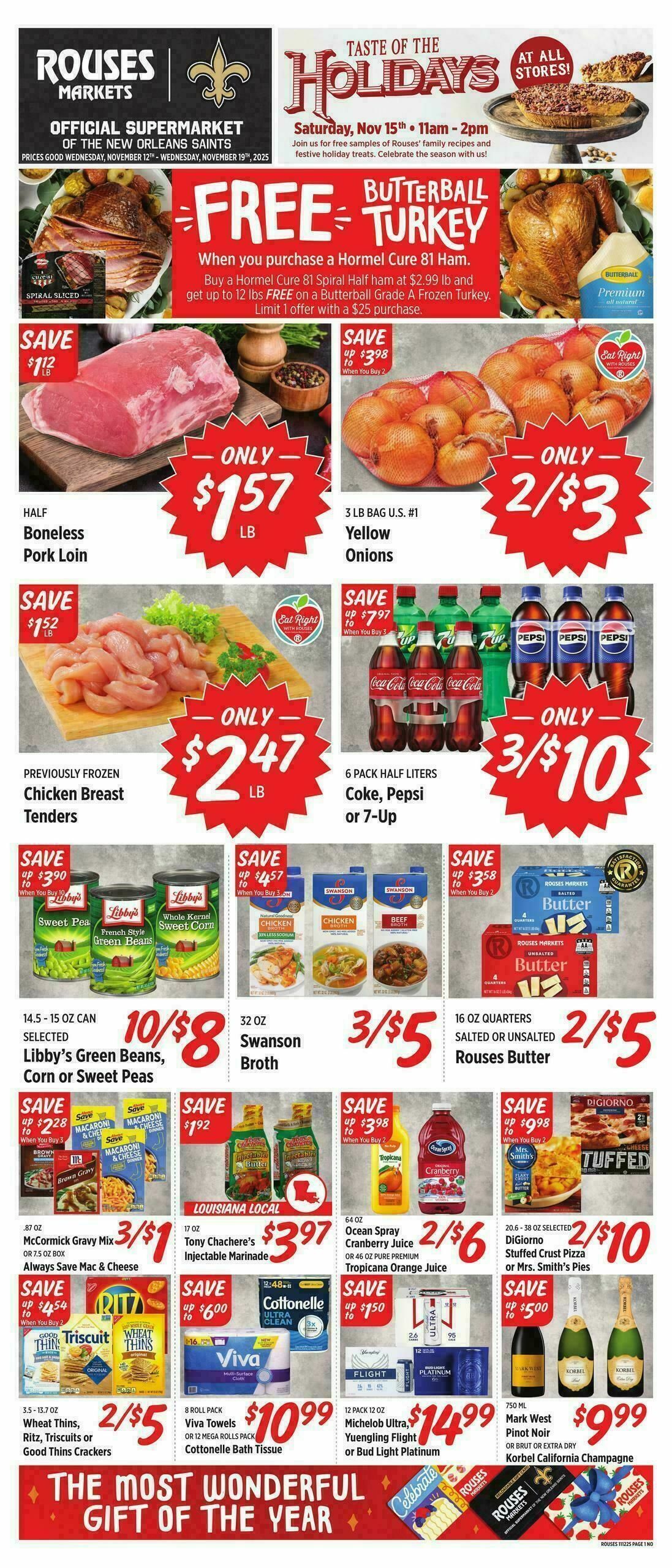 Rouses Markets Weekly Ad from November 12