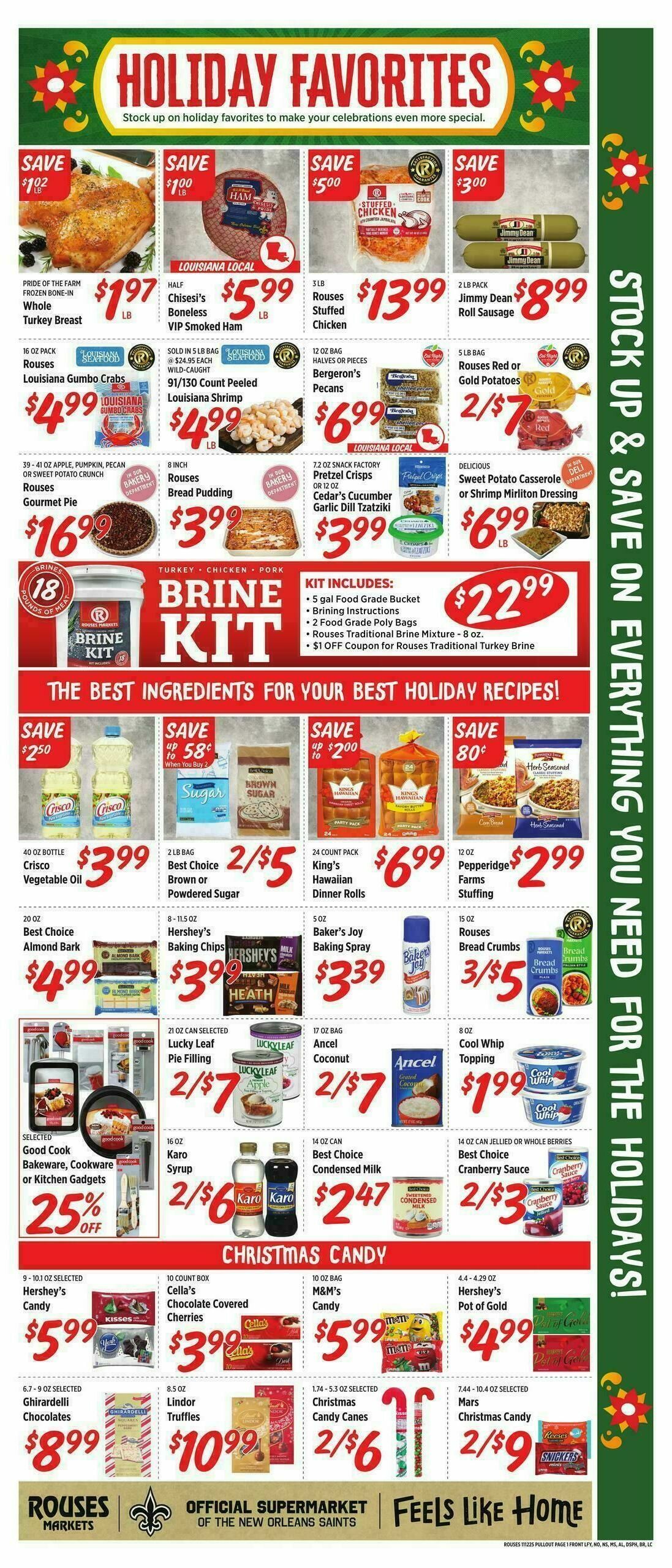 Rouses Markets Weekly Ad from November 12
