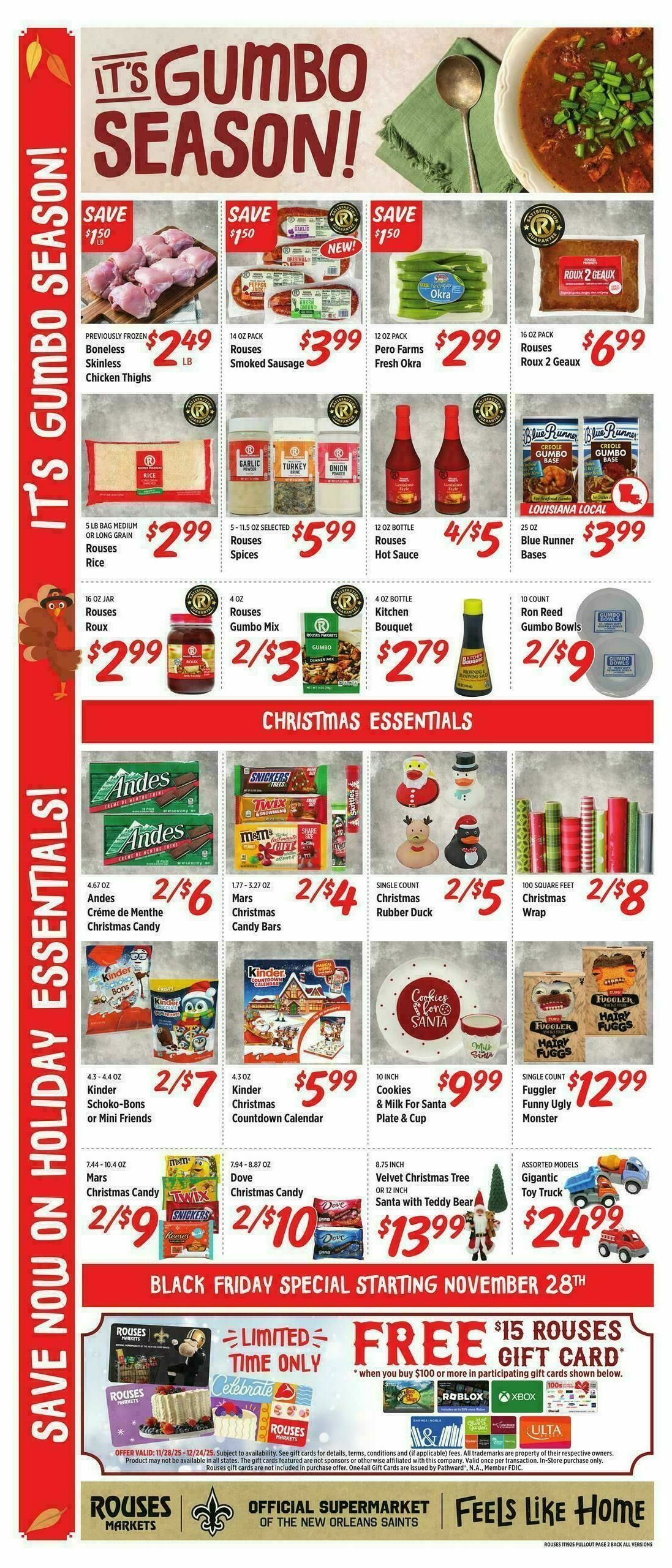 Rouses Markets Weekly Ad from November 19