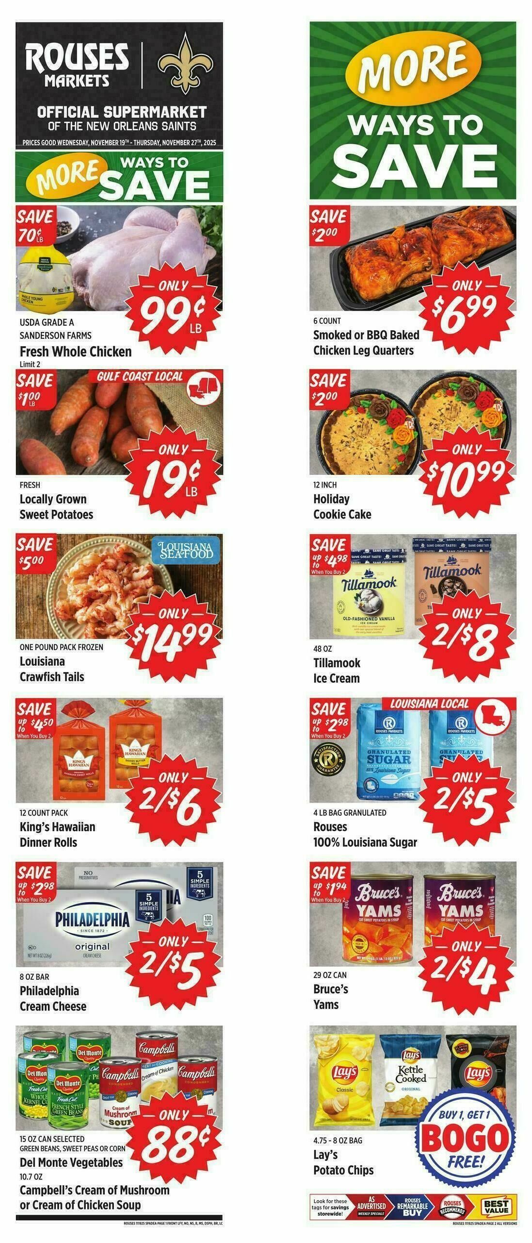 Rouses Markets Weekly Ad from November 19