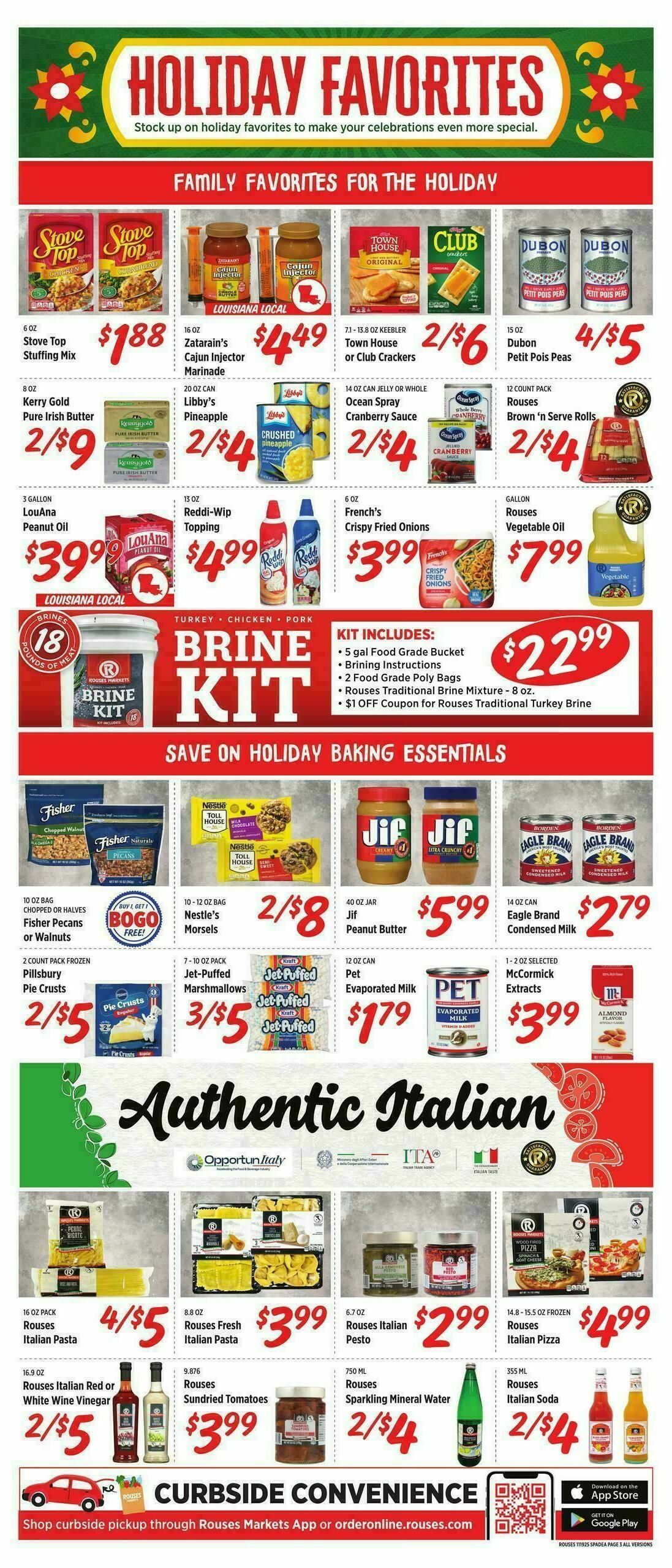 Rouses Markets Weekly Ad from November 19