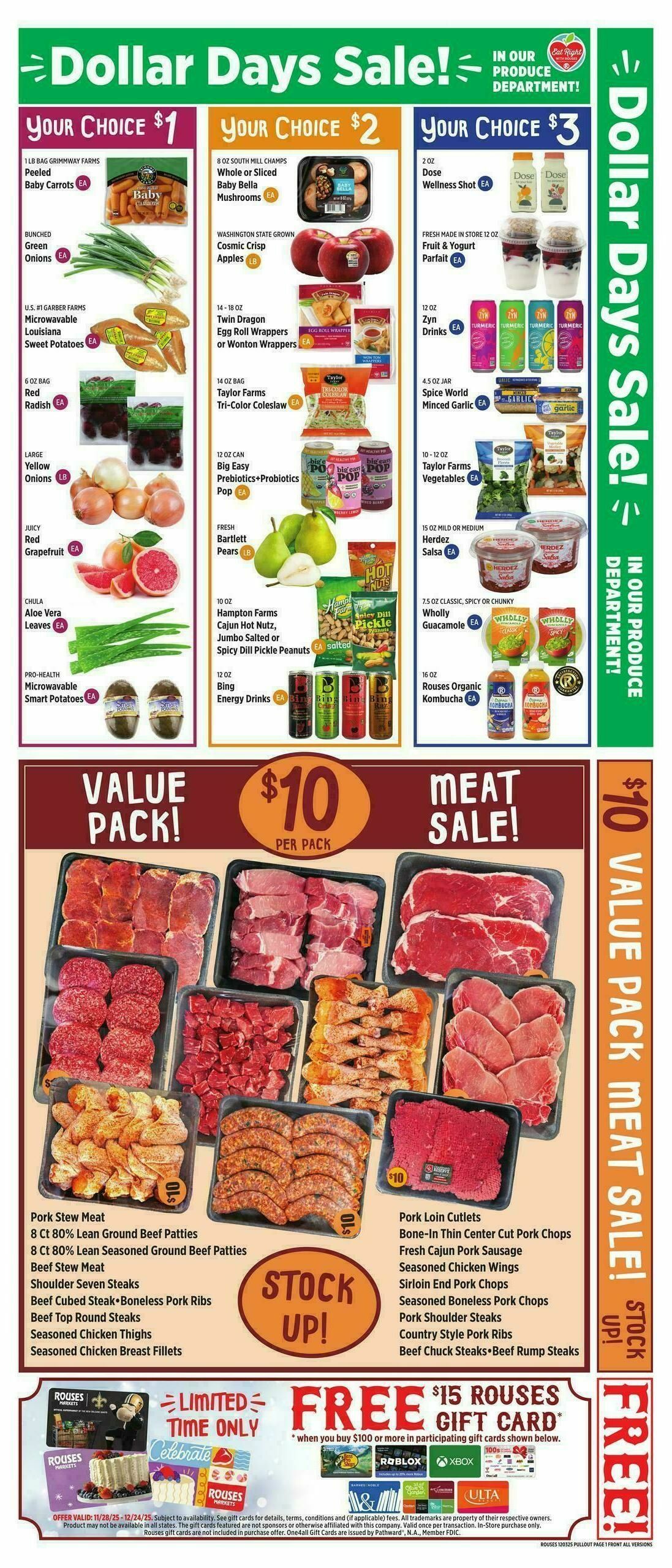 Rouses Markets Weekly Ad from December 3