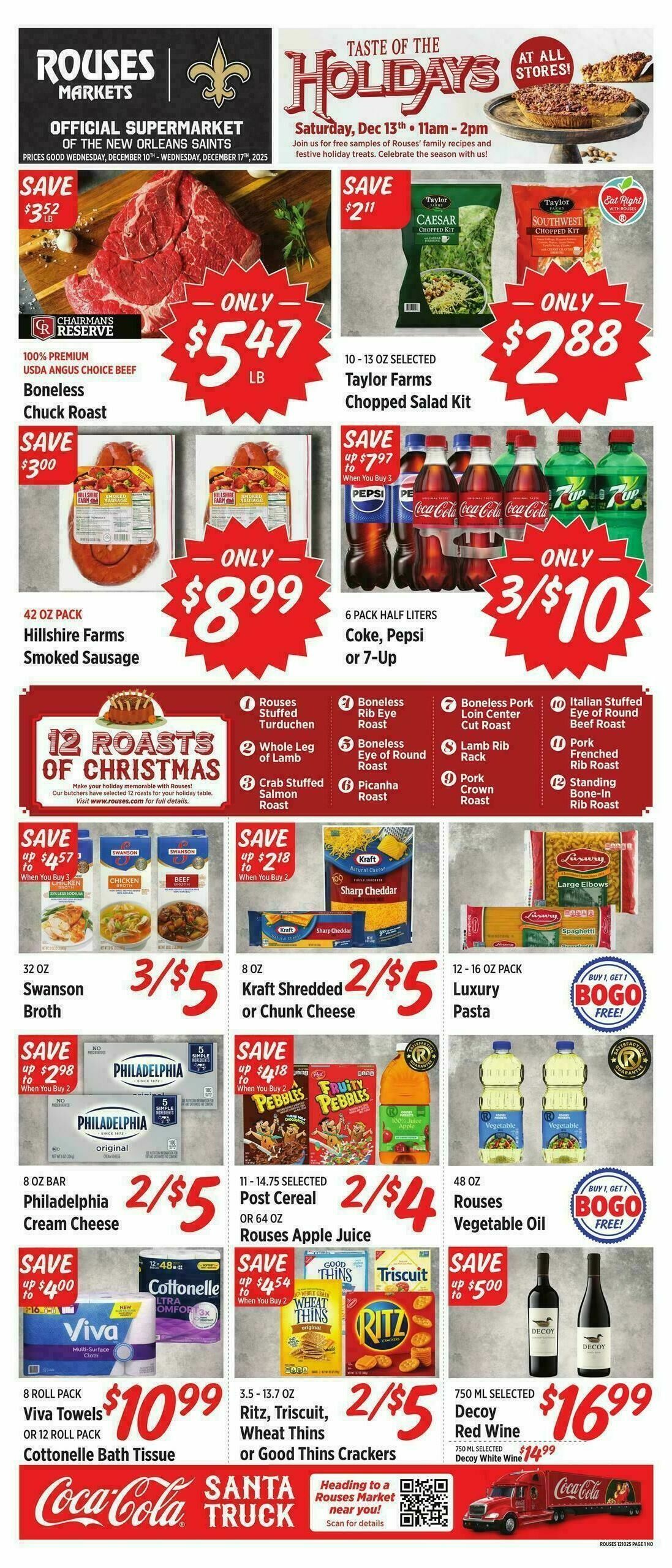 Rouses Markets Weekly Ad from December 10