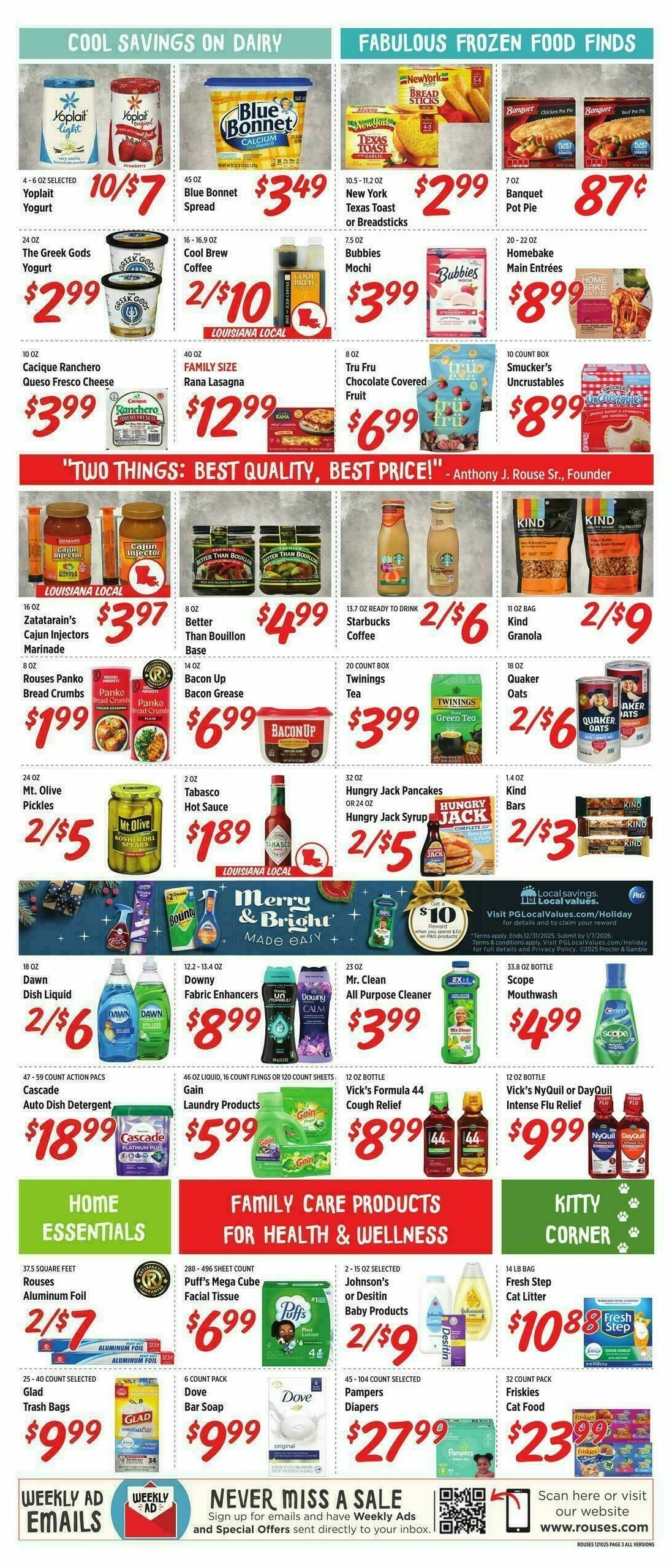 Rouses Markets Weekly Ad from December 10