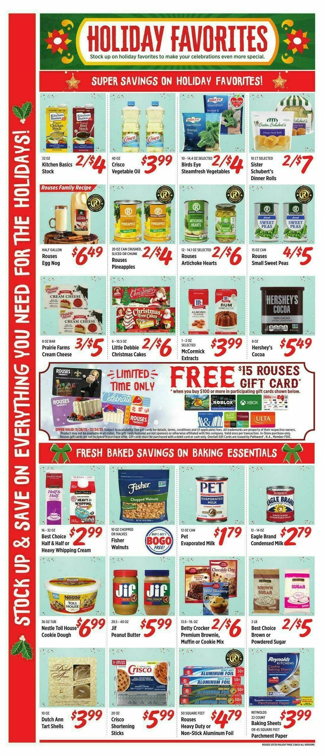 Rouses Markets Weekly Ad from December 17
