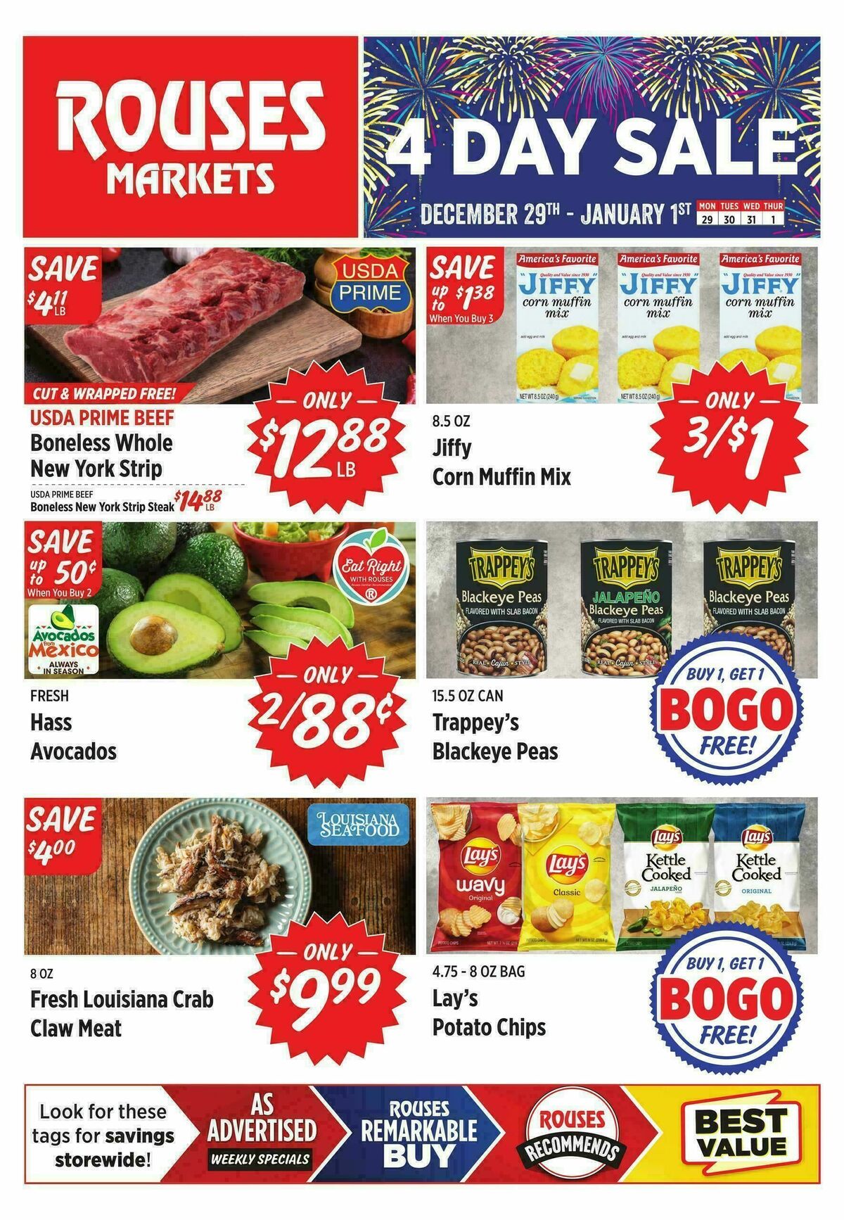 Rouses Markets Weekly Ad from December 26