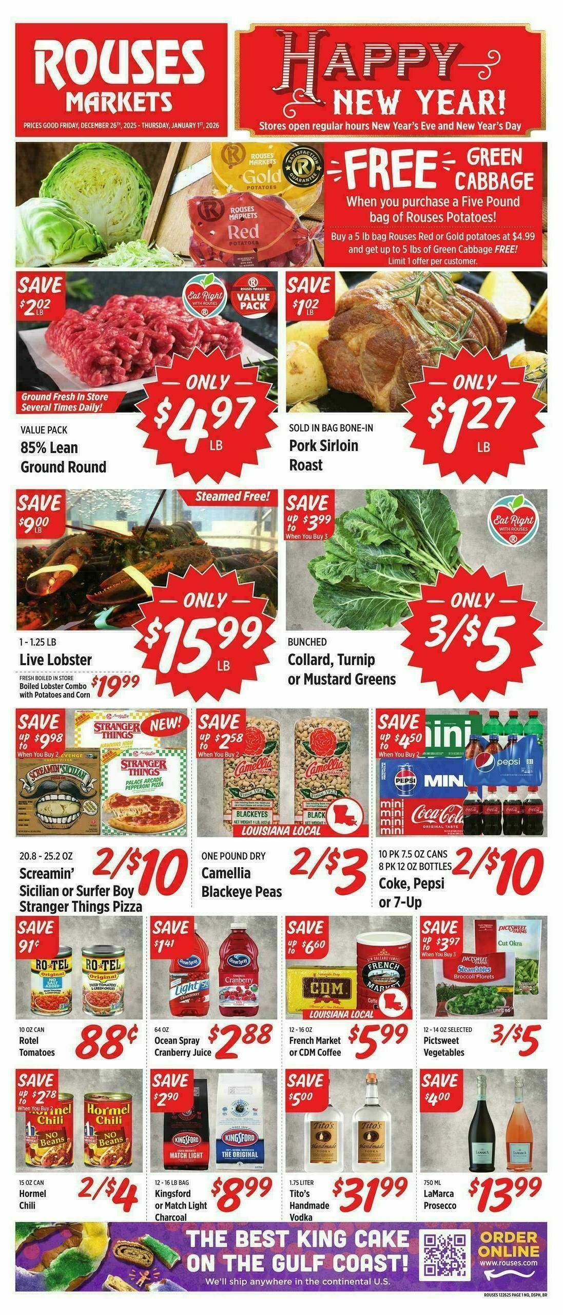Rouses Markets Weekly Ad from December 26