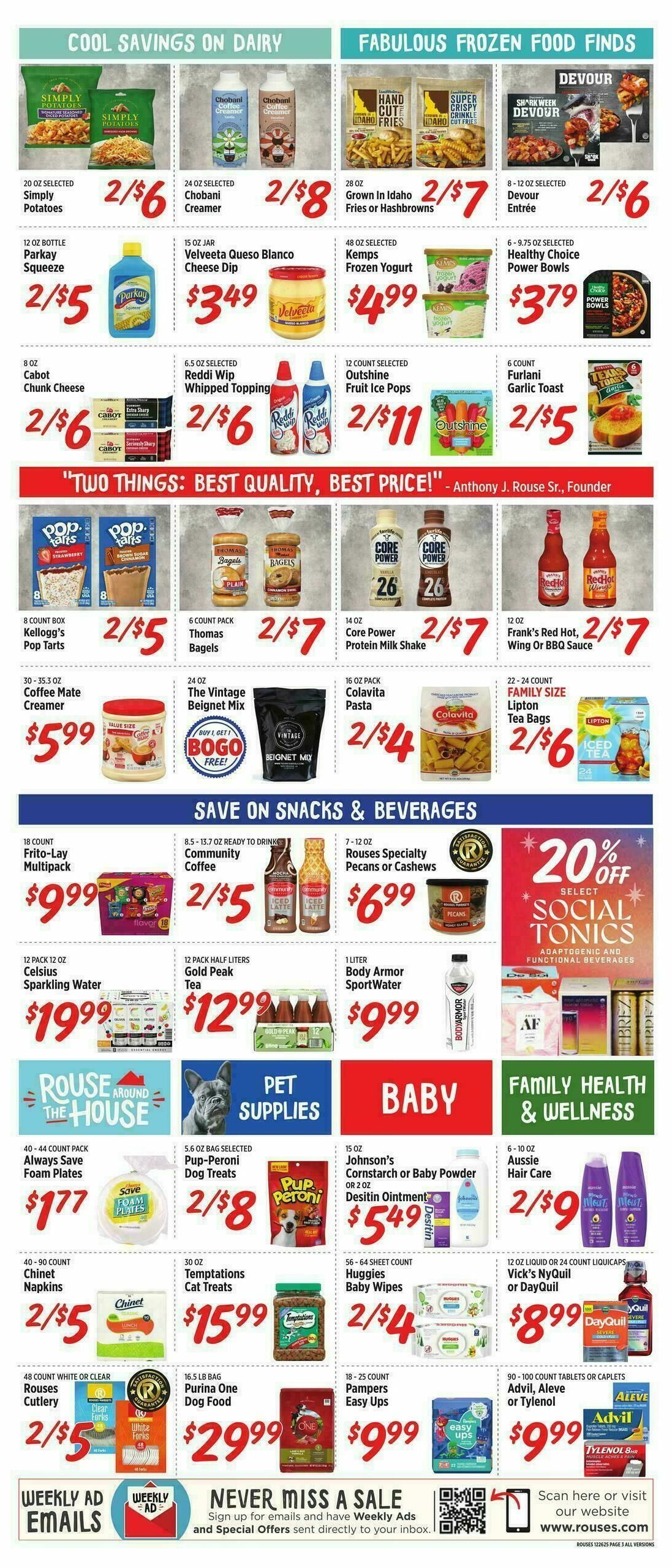 Rouses Markets Weekly Ad from December 26
