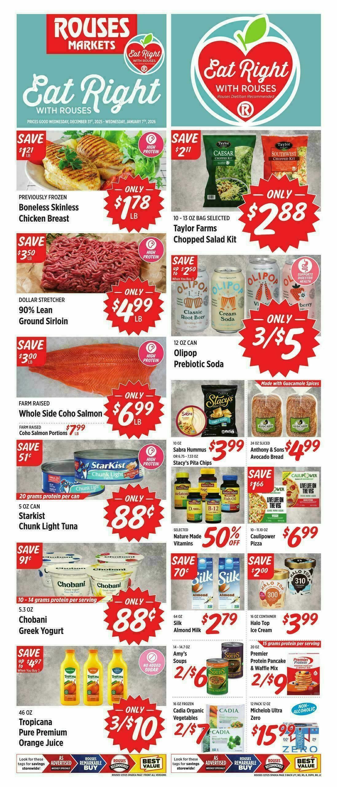 Rouses Markets Weekly Ad from December 31