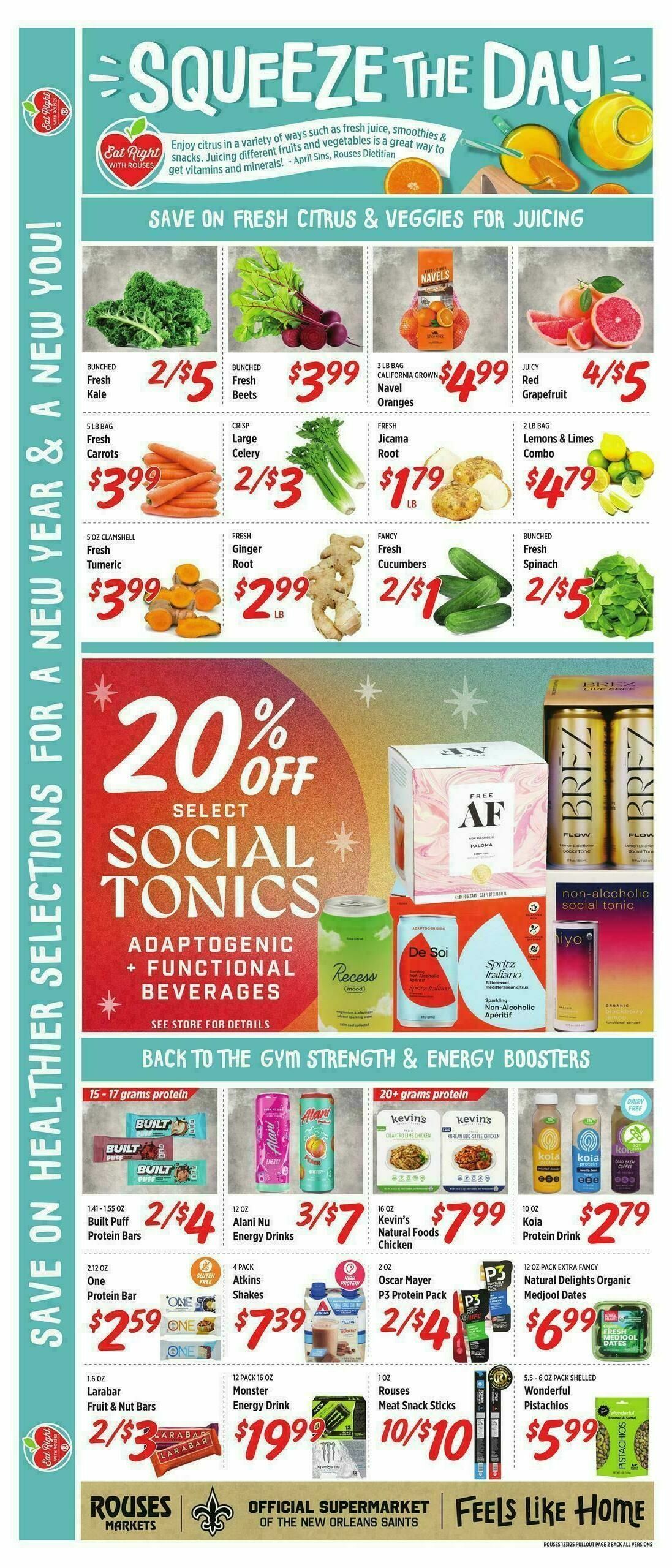 Rouses Markets Weekly Ad from December 31