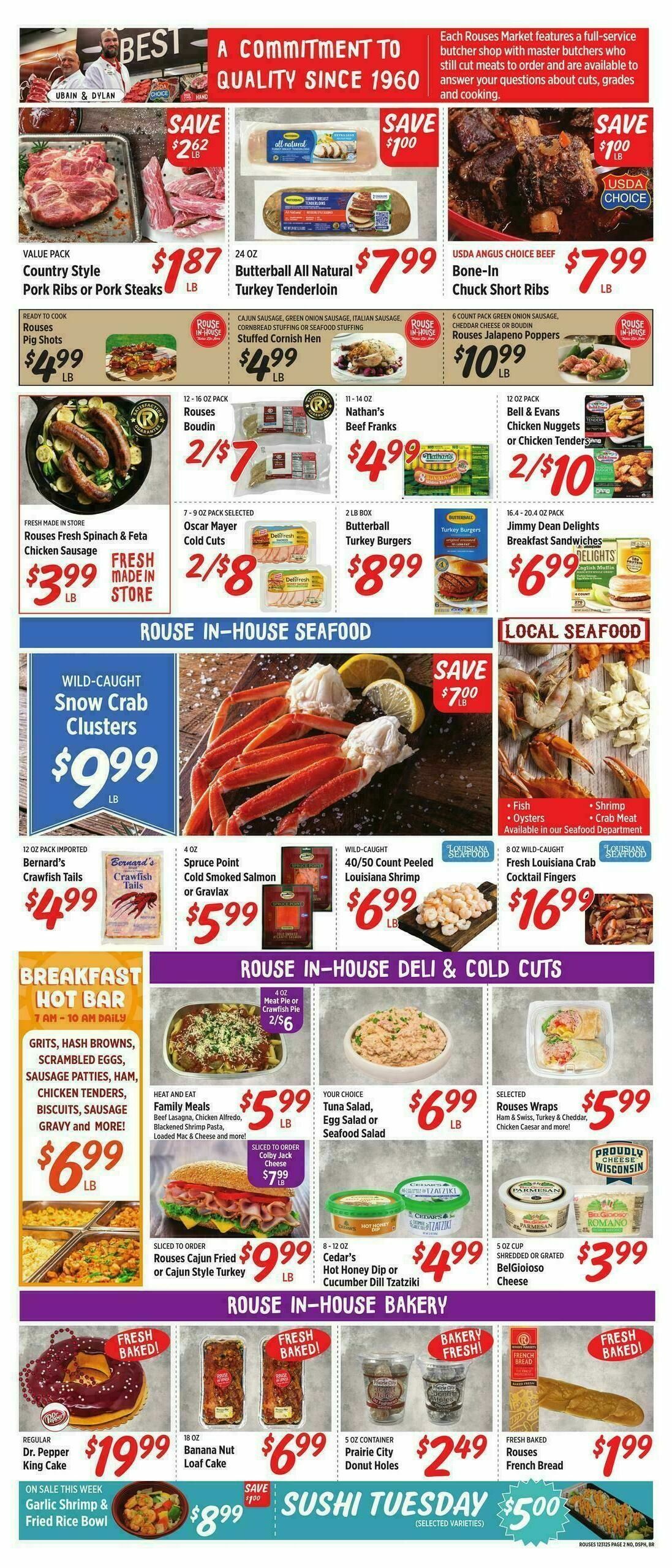 Rouses Markets Weekly Ad from December 31