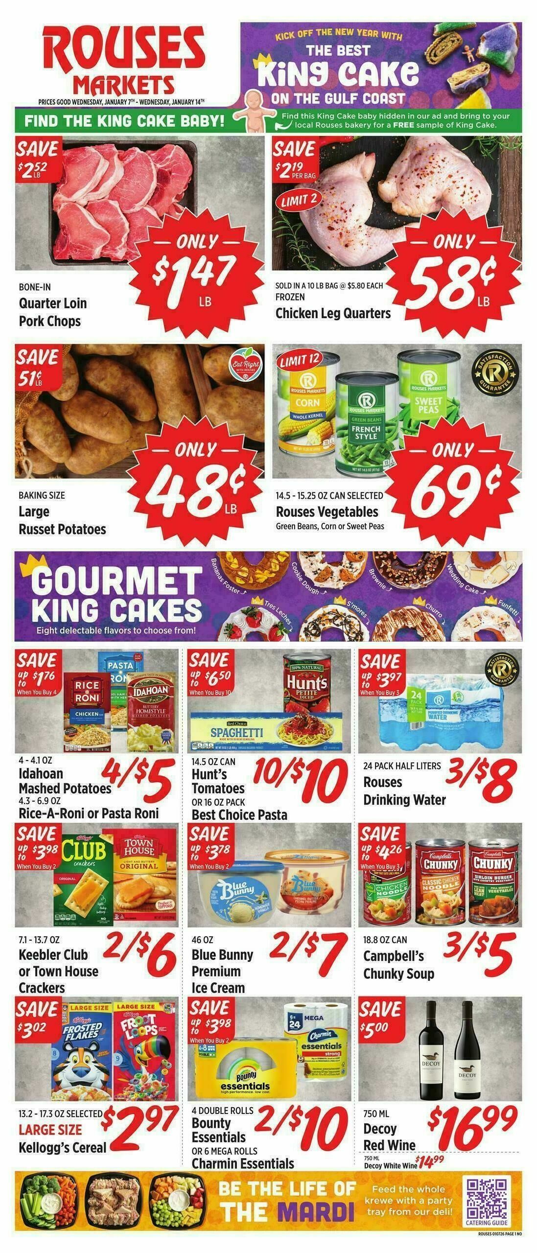Rouses Markets Weekly Ad from January 7