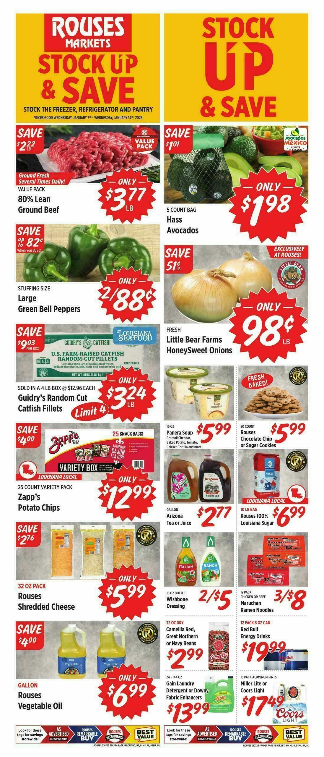 Rouses Markets Weekly Ad from January 7