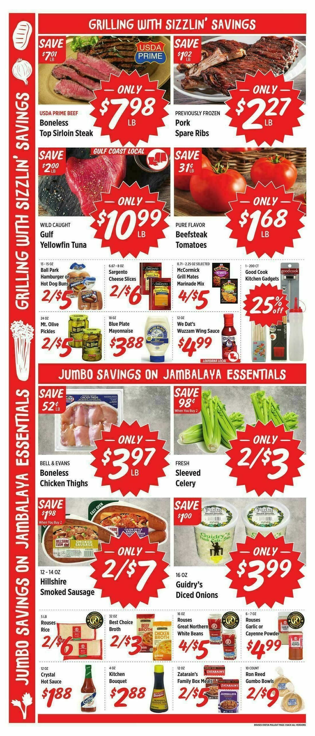 Rouses Markets Weekly Ad from January 7
