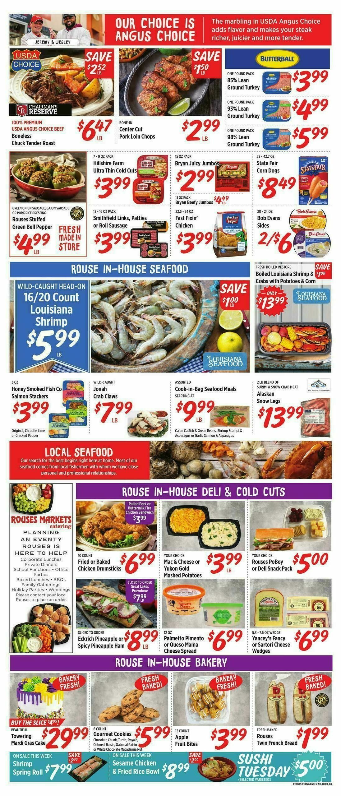 Rouses Markets Weekly Ad from January 7
