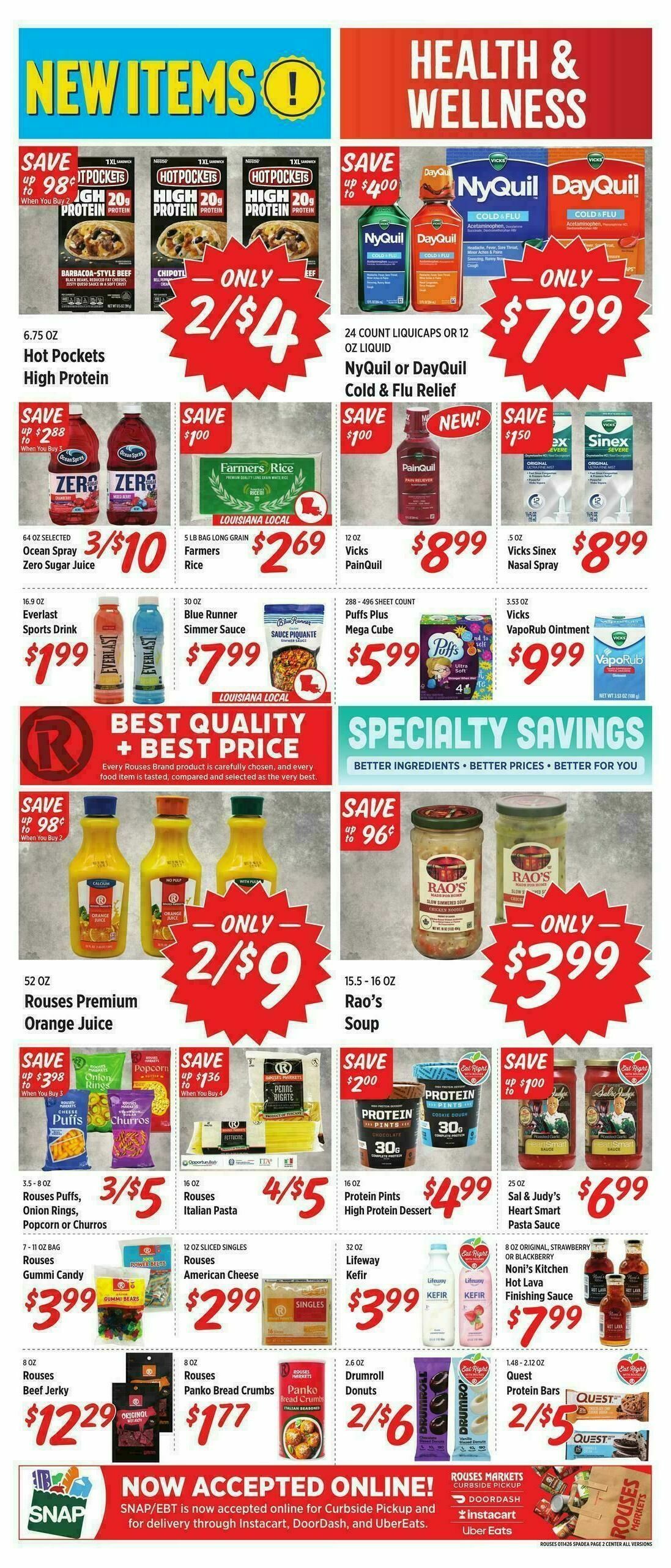 Rouses Markets Weekly Ad from January 14