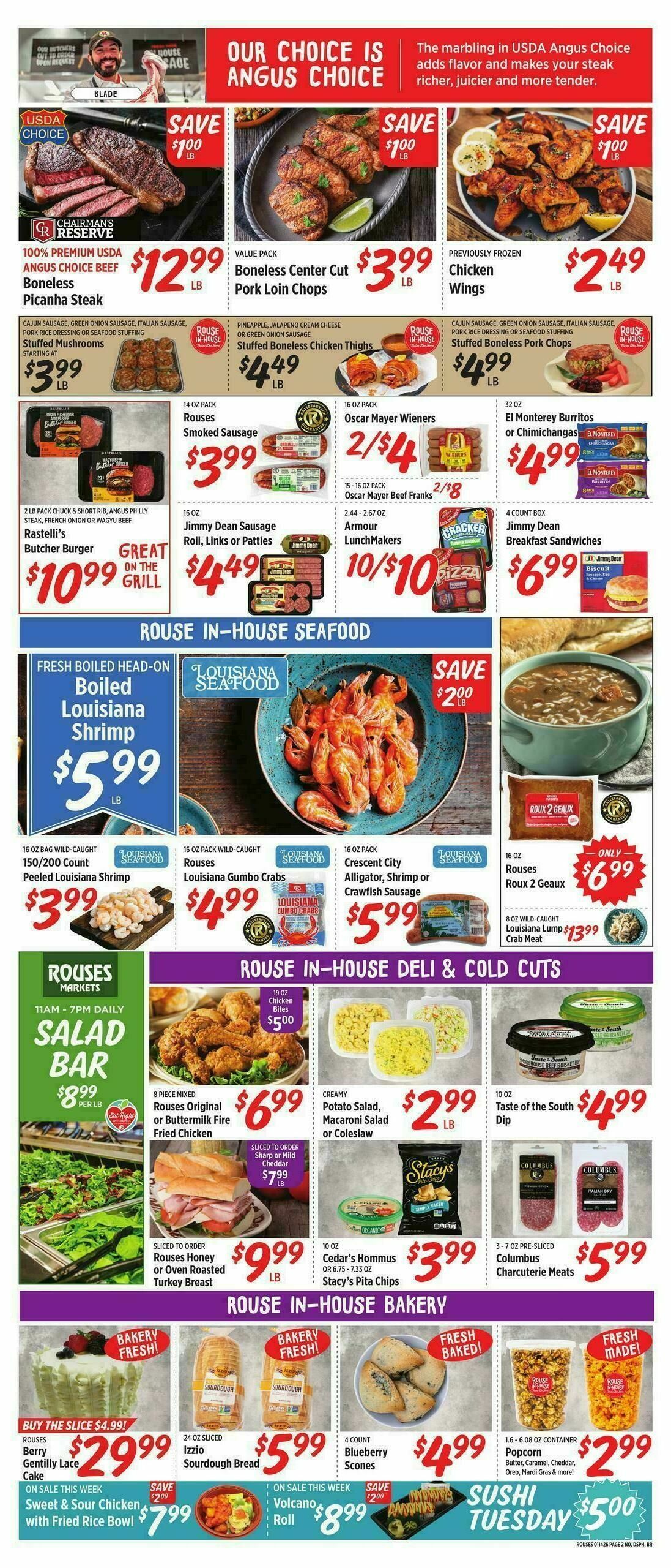Rouses Markets Weekly Ad from January 14