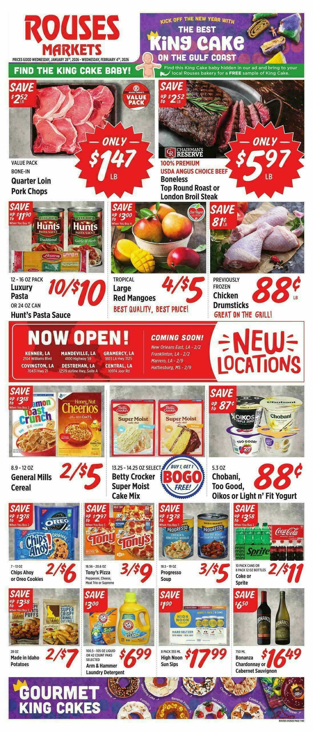 Rouses Markets Weekly Ad from January 28