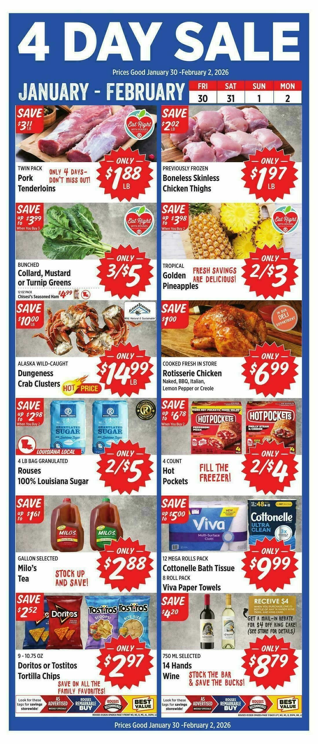 Rouses Markets Weekly Ad from January 28