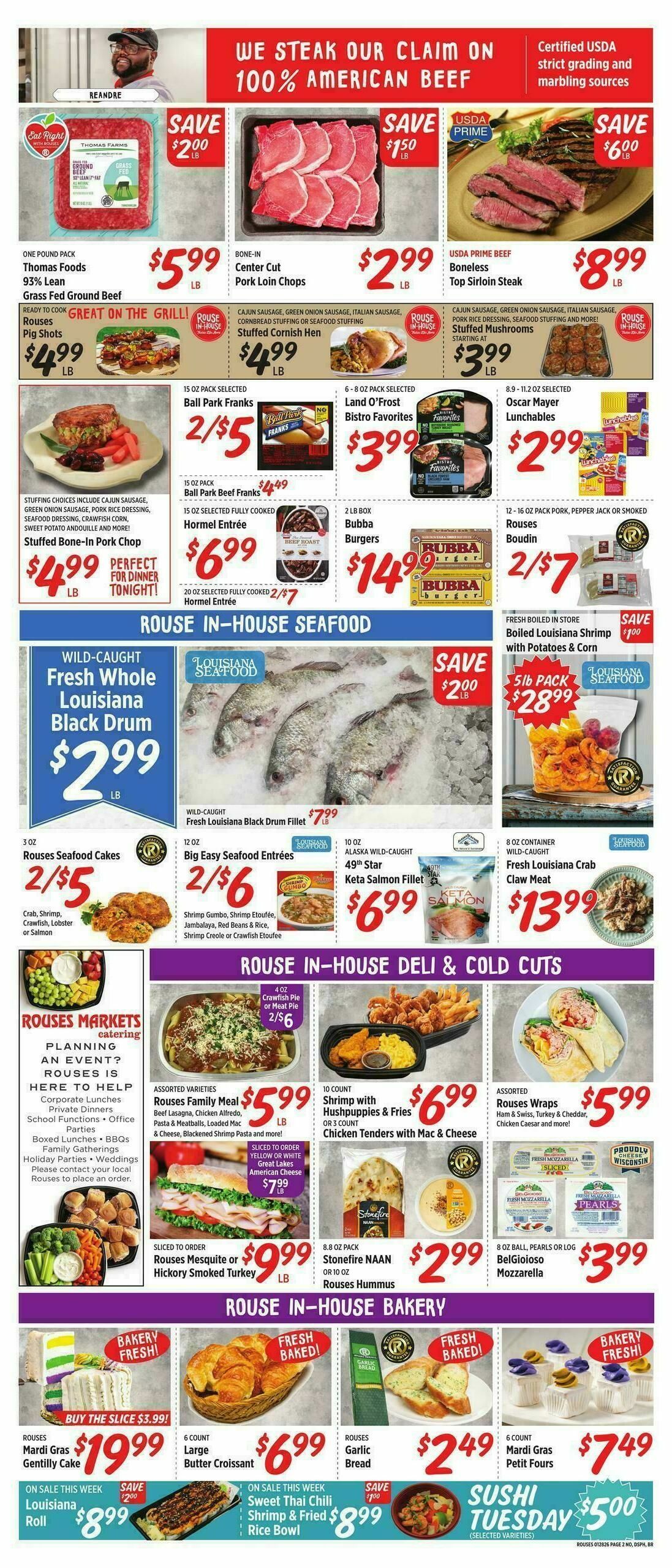 Rouses Markets Weekly Ad from January 28