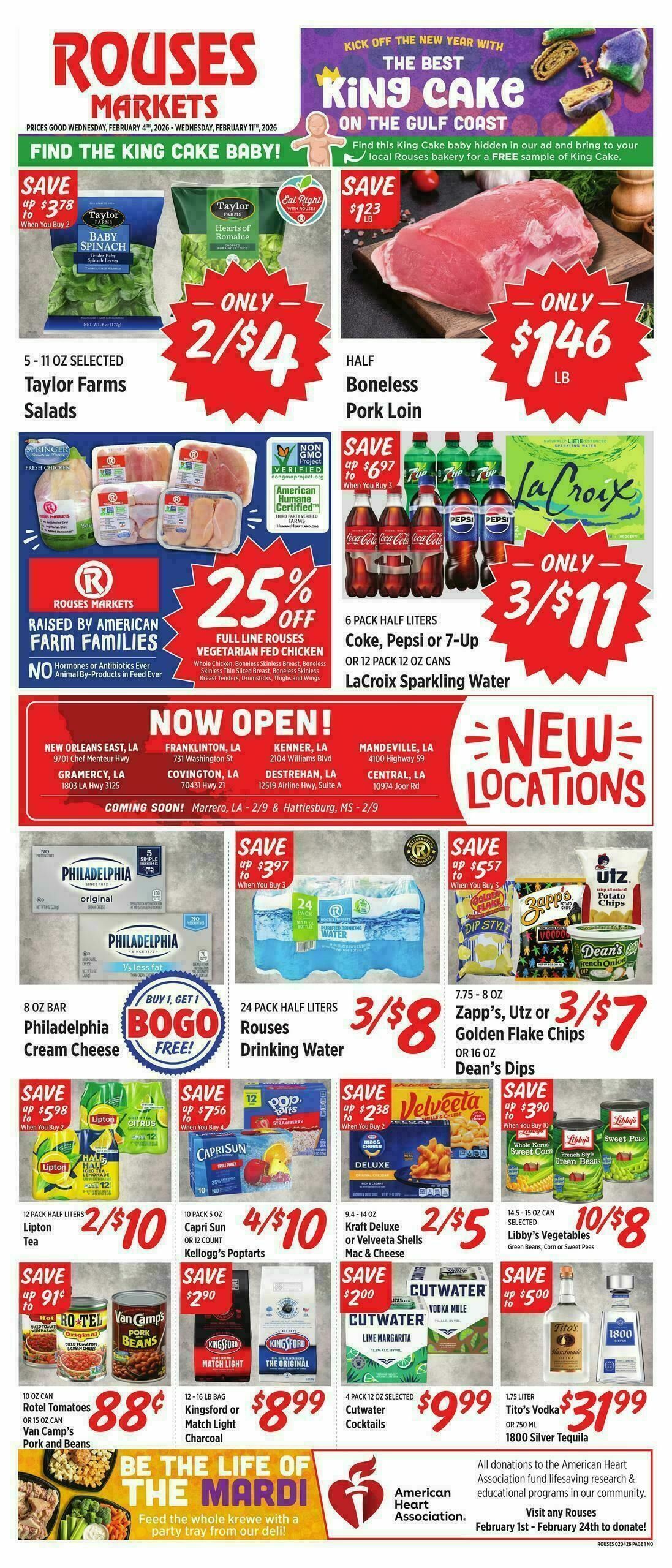 Rouses Markets Weekly Ad from February 4