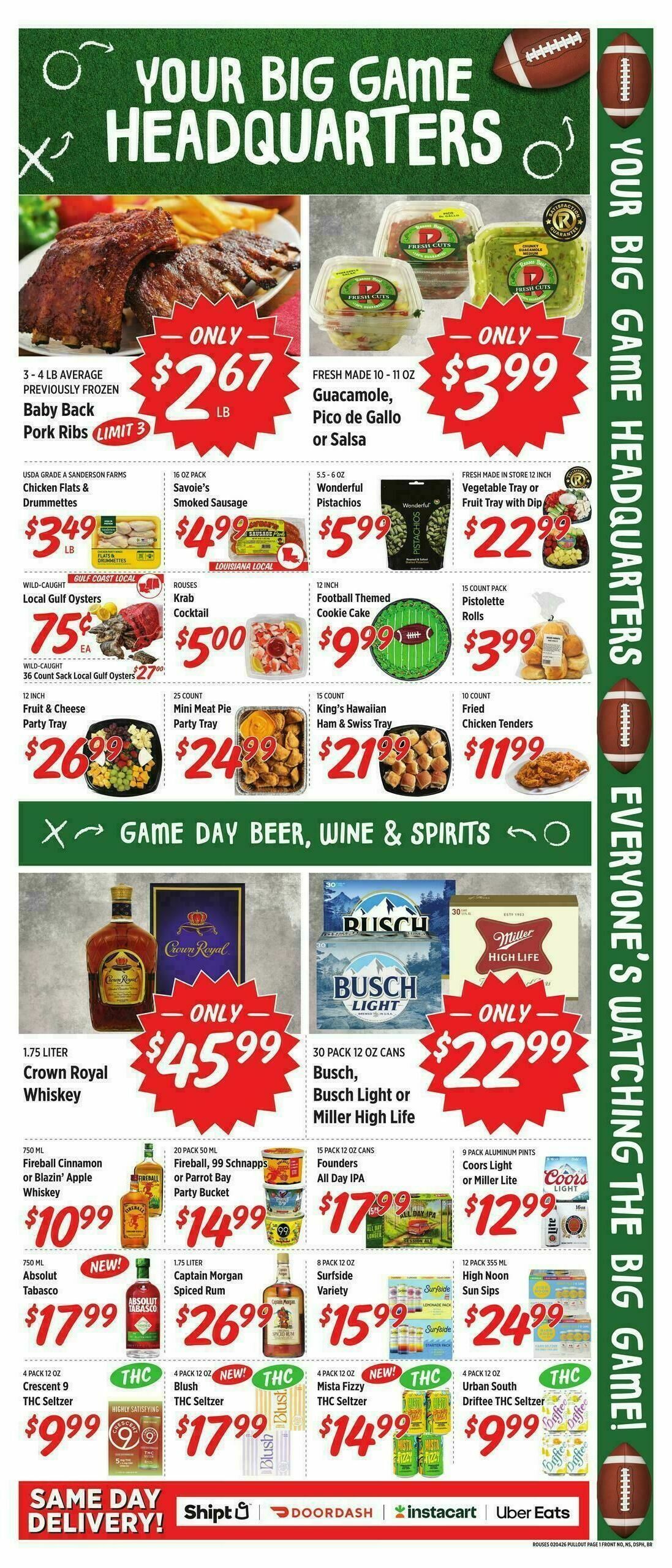 Rouses Markets Weekly Ad from February 4