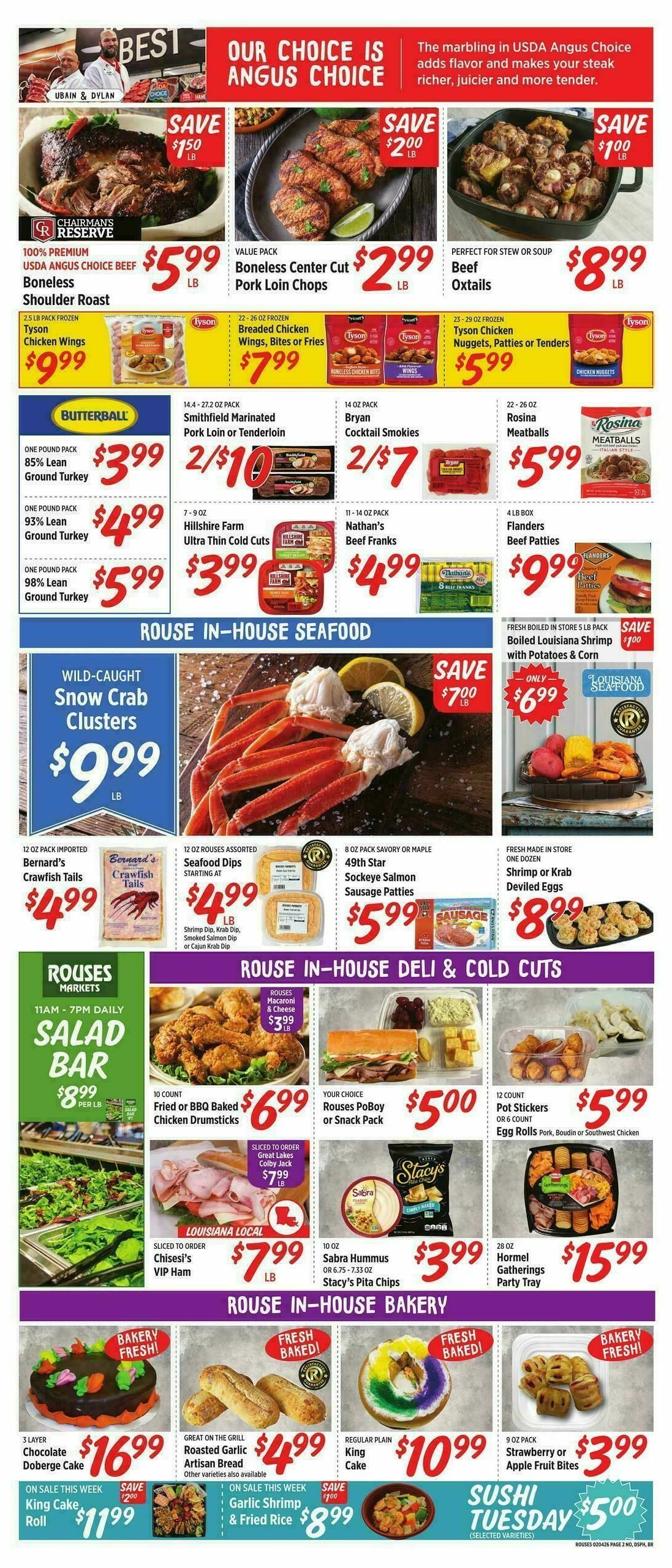 Rouses Markets Weekly Ad from February 4