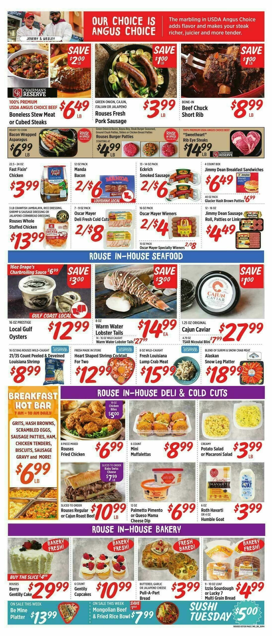 Rouses Markets Weekly Ad from February 11