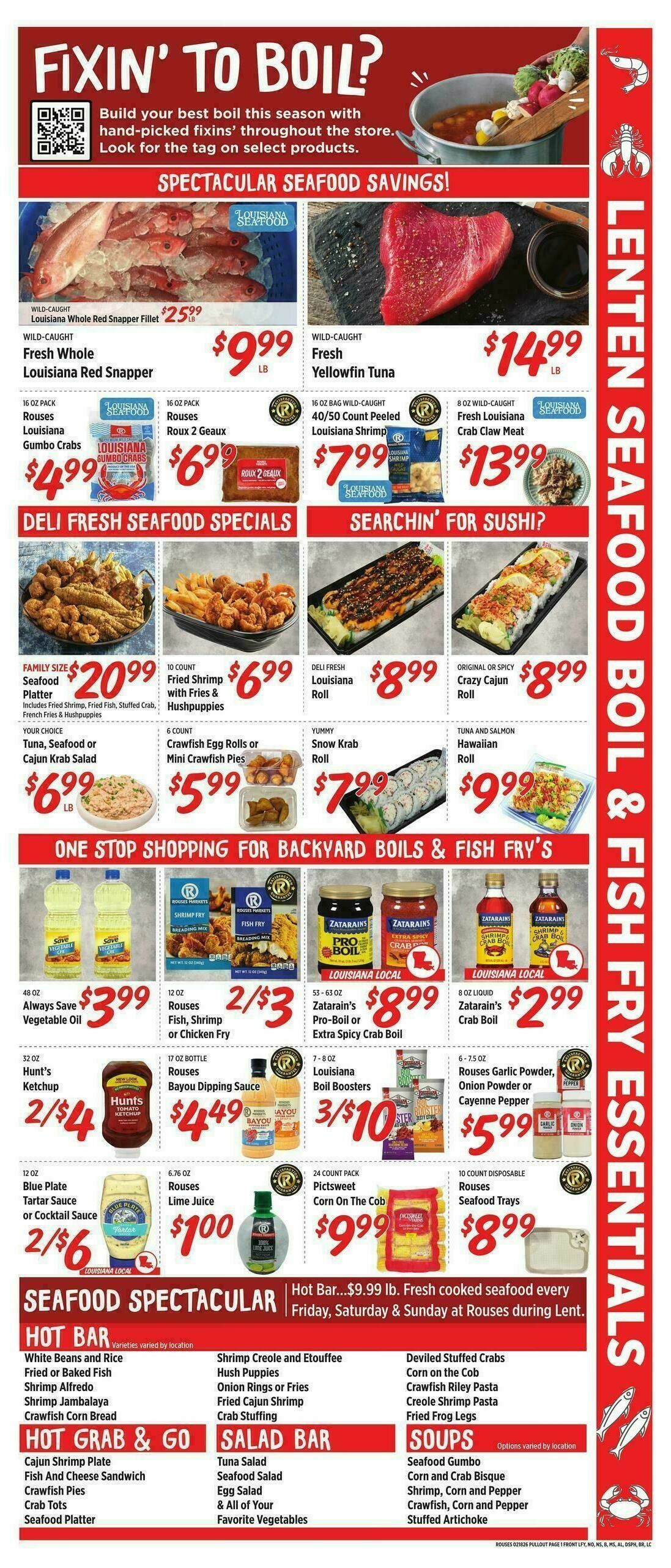 Rouses Markets Weekly Ad from February 18