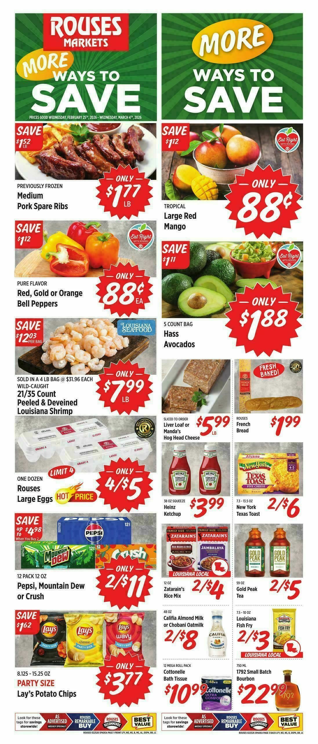 Rouses Markets Weekly Ad from February 25