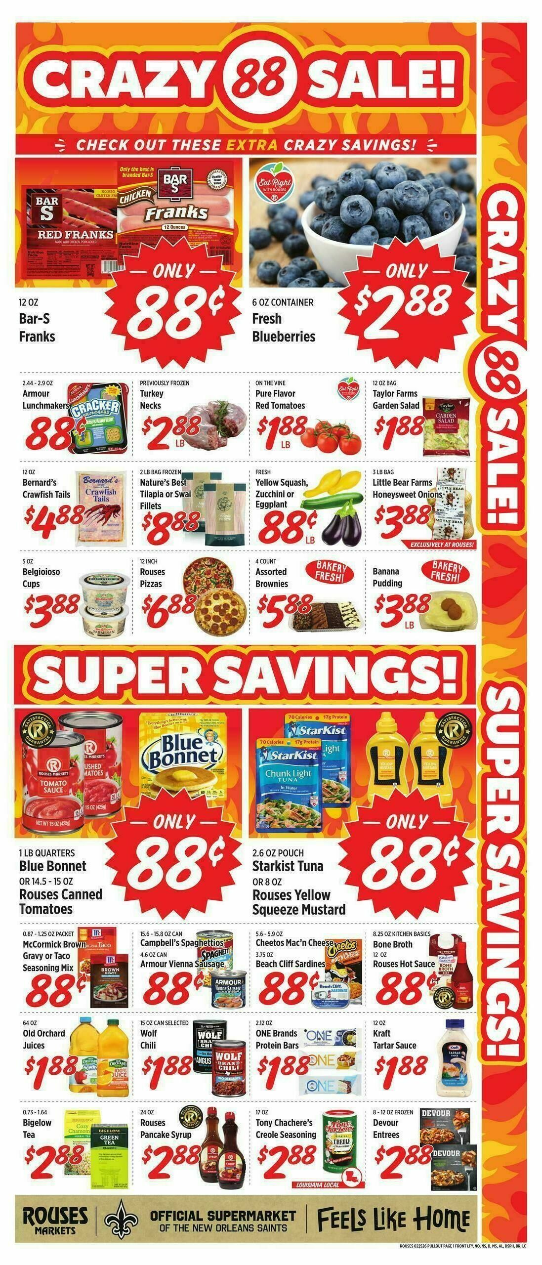 Rouses Markets Weekly Ad from February 25