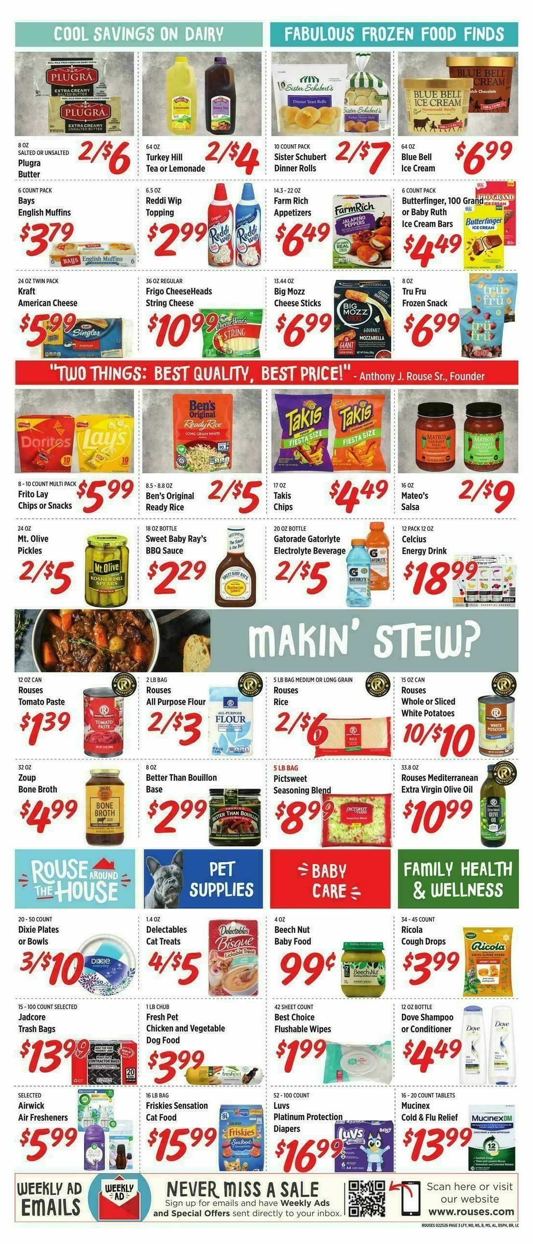 Rouses Markets Weekly Ad from February 25