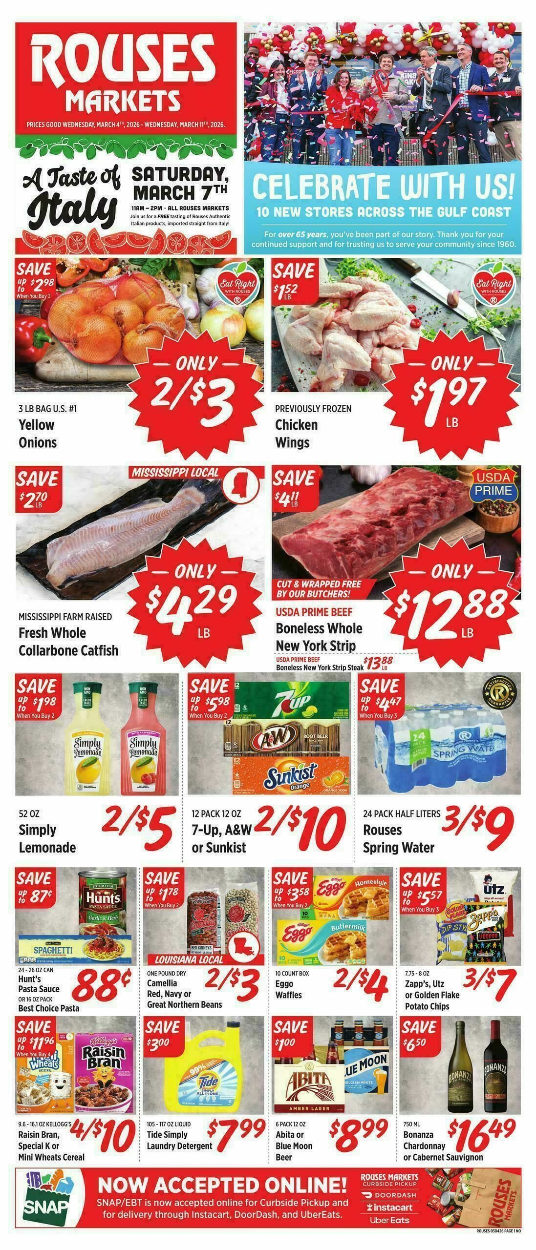 Rouses Markets Weekly Ad from March 4