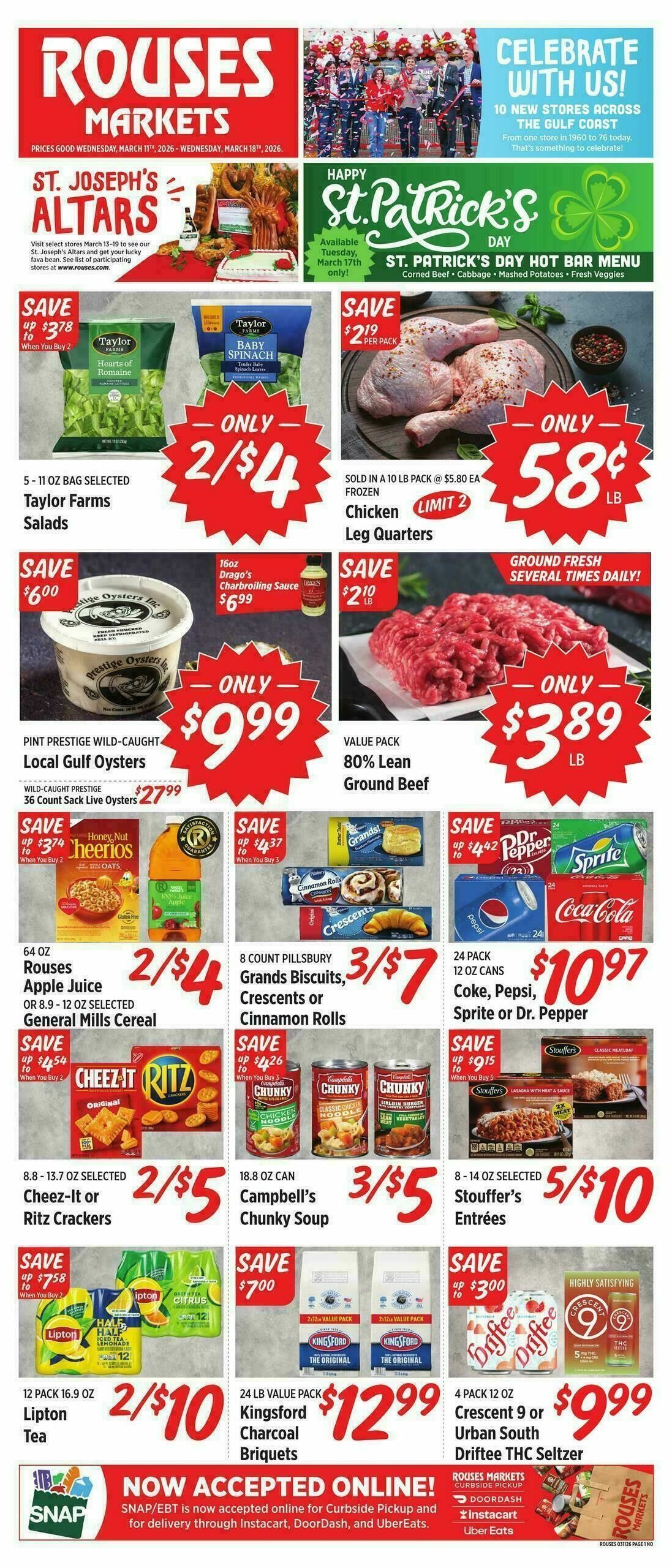 Rouses Markets Weekly Ad from March 11