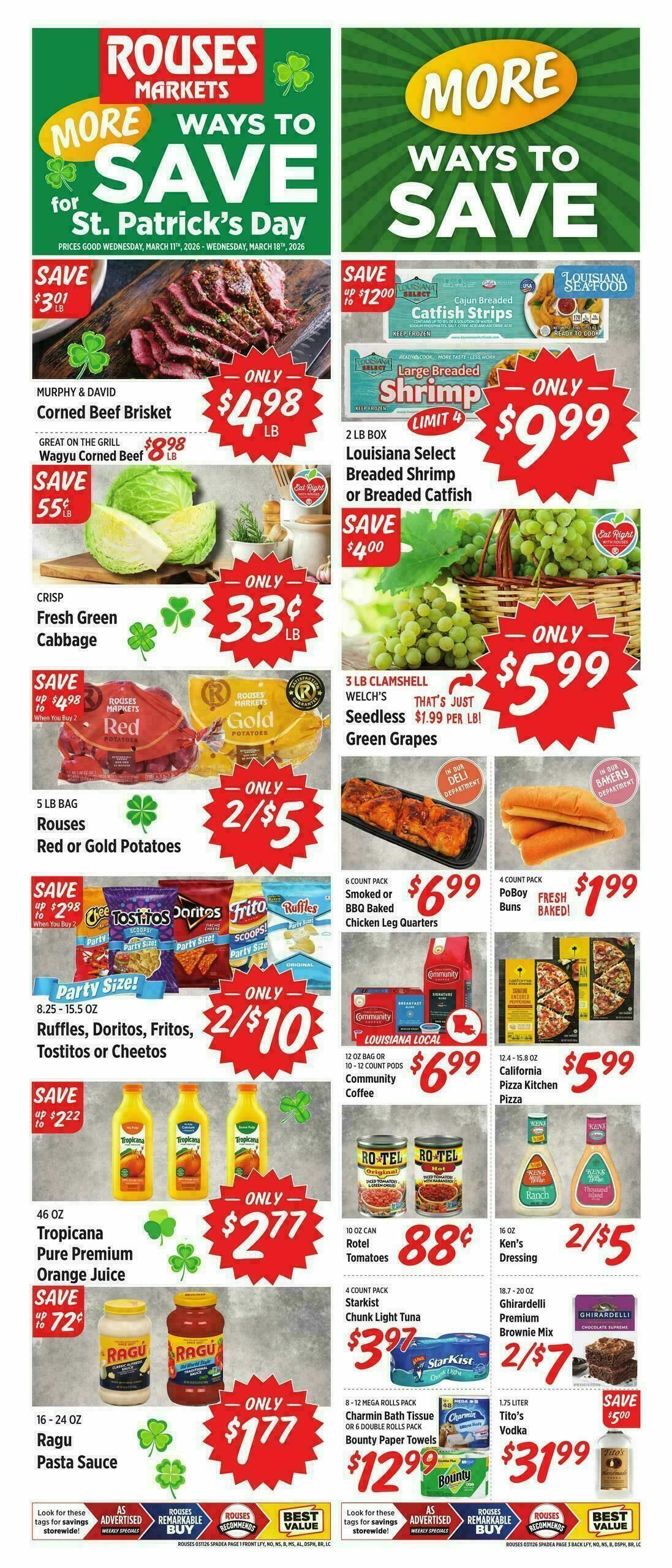 Rouses Markets Weekly Ad from March 11