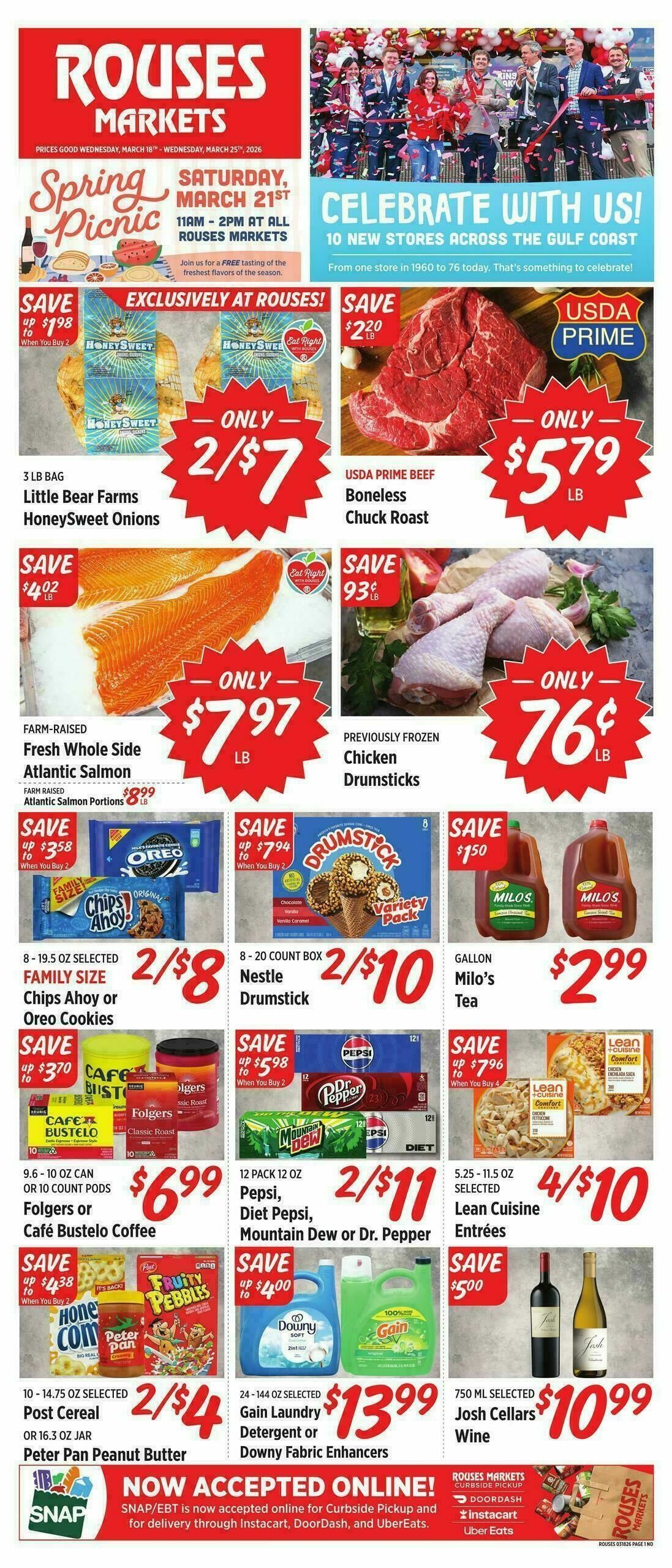 Rouses Markets Weekly Ad from March 18