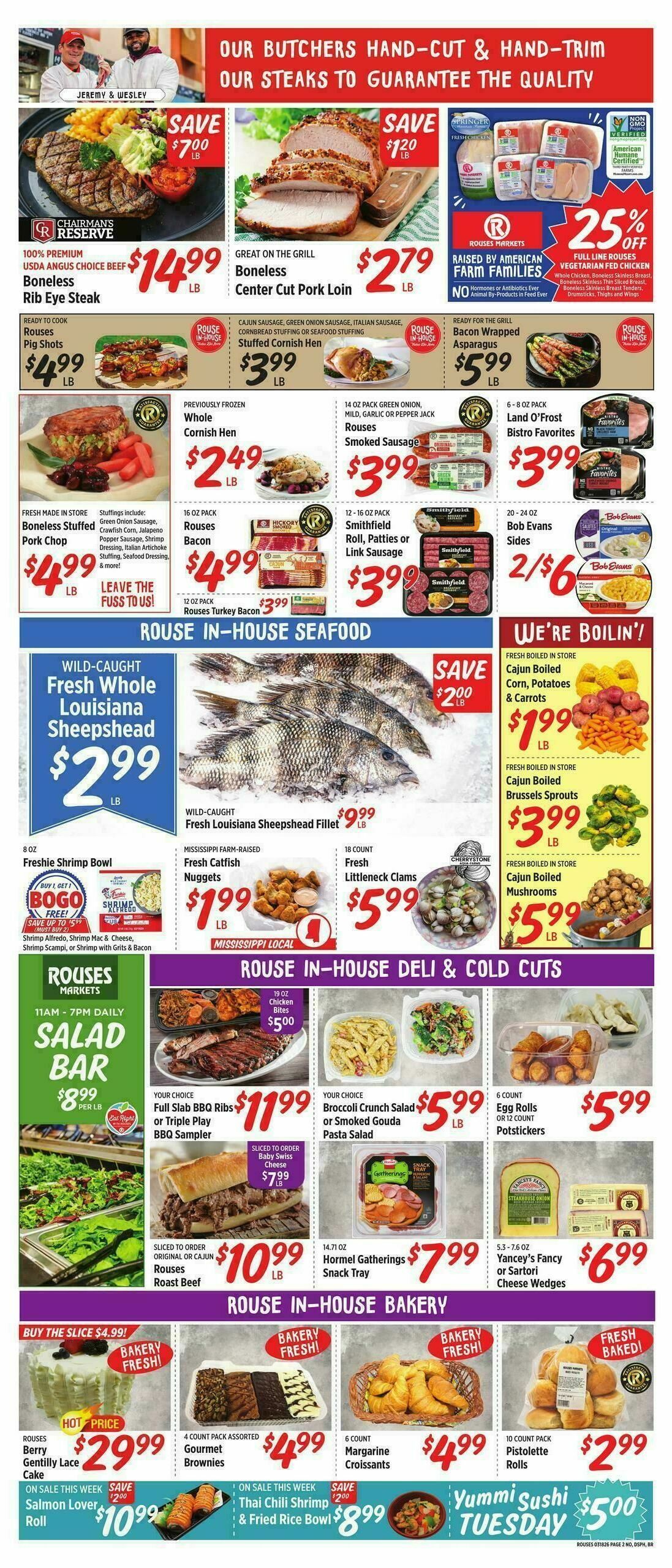 Rouses Markets Weekly Ad from March 18