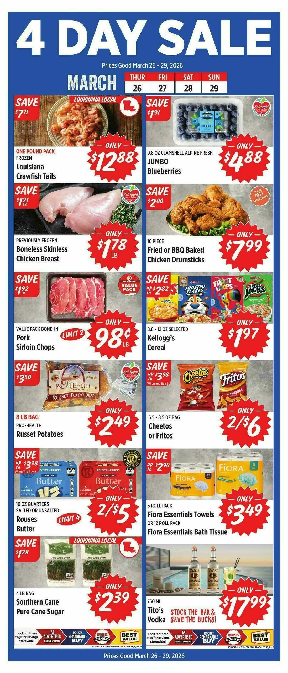 Rouses Markets Weekly Ad from March 25