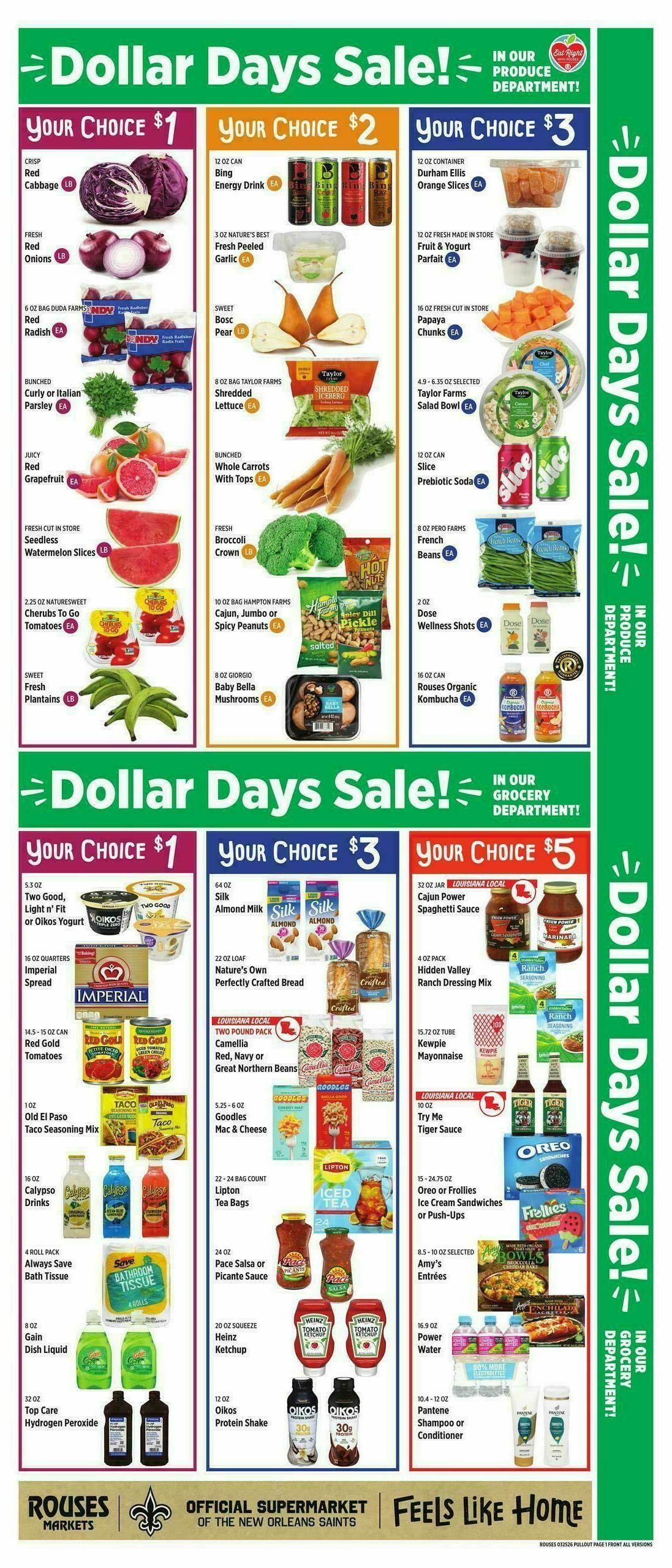 Rouses Markets Weekly Ad from March 25