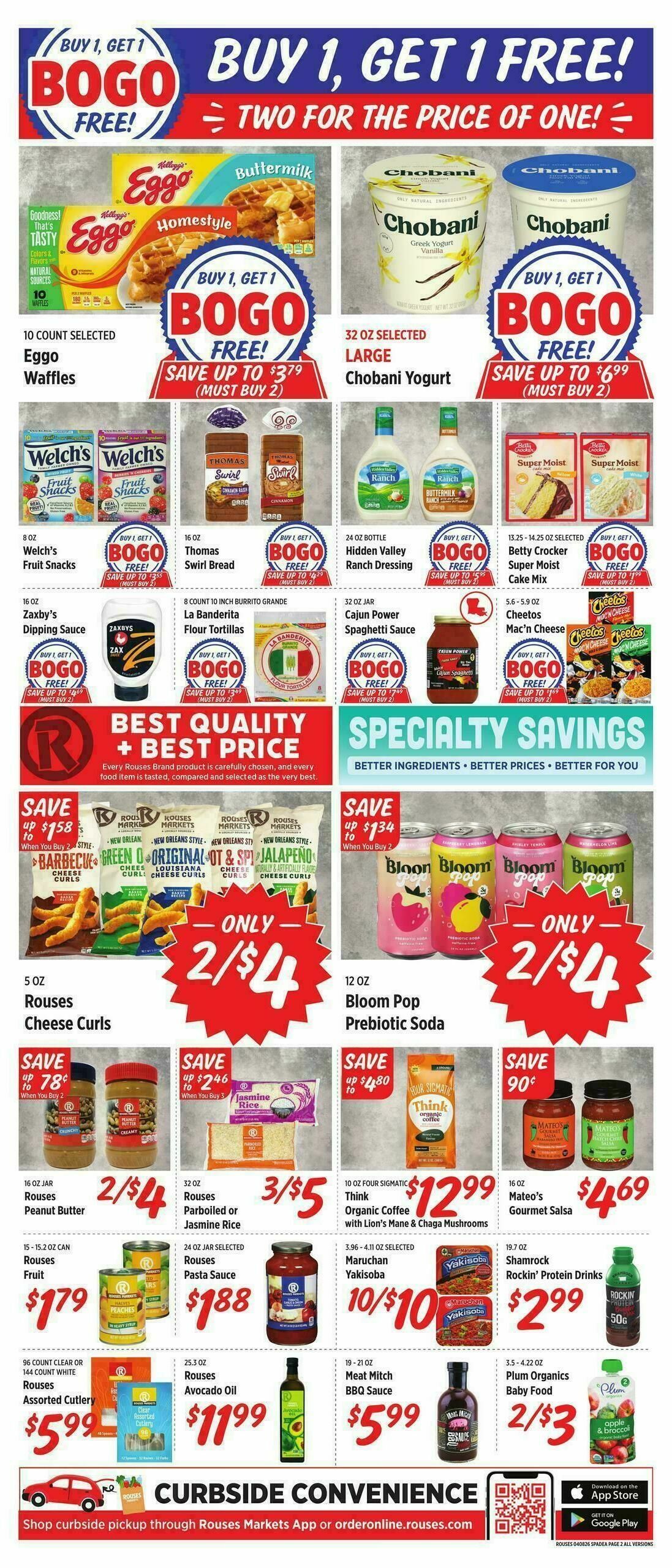 Rouses Markets Weekly Ad from April 8