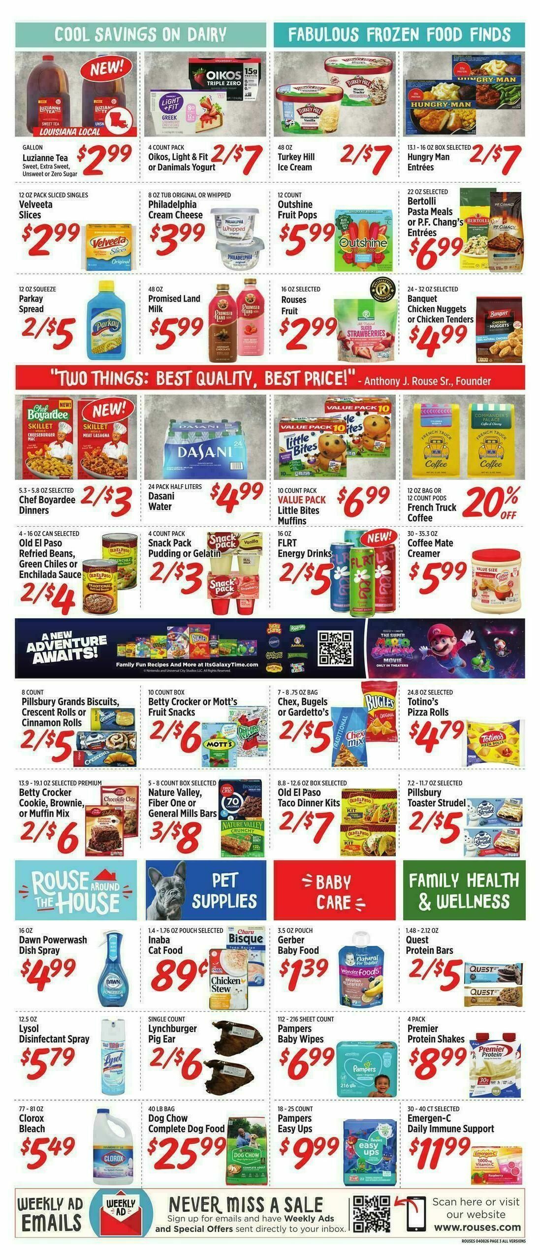 Rouses Markets Weekly Ad from April 8