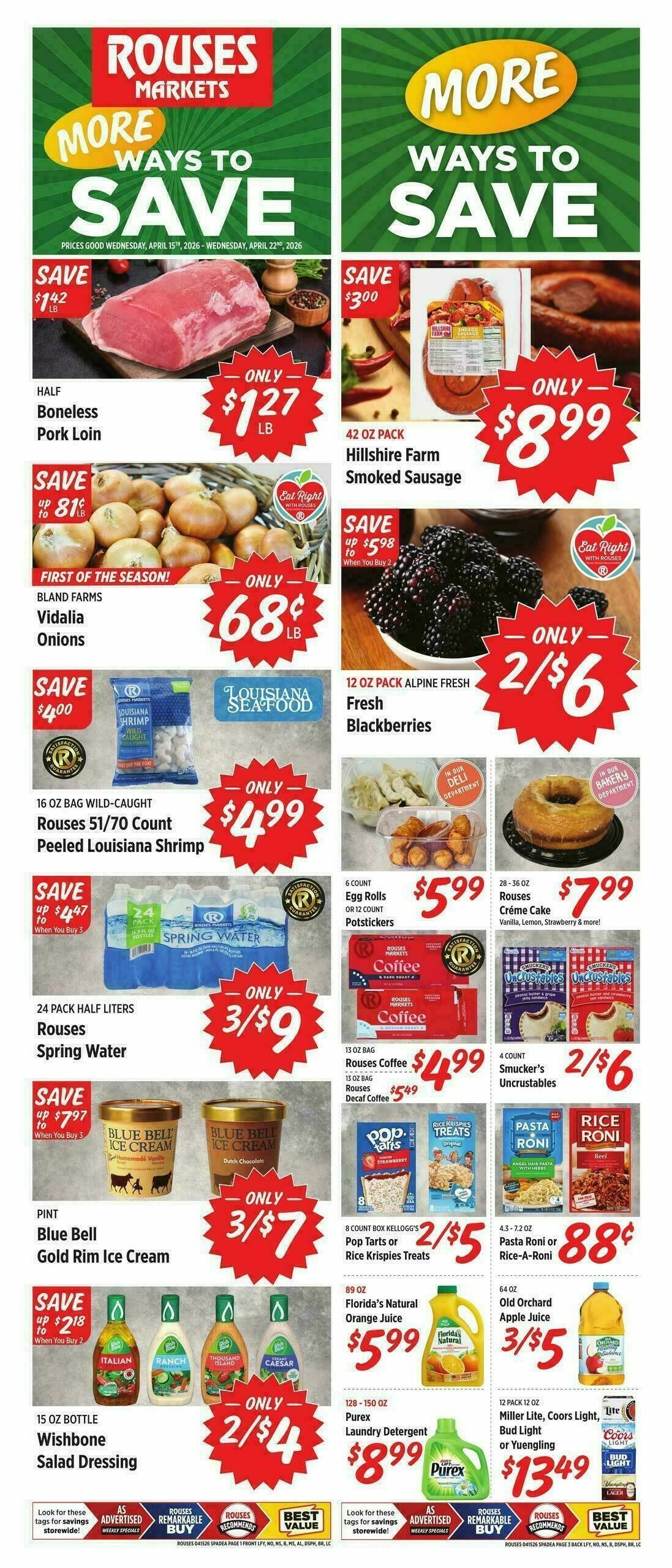 Rouses Markets Weekly Ad from April 15