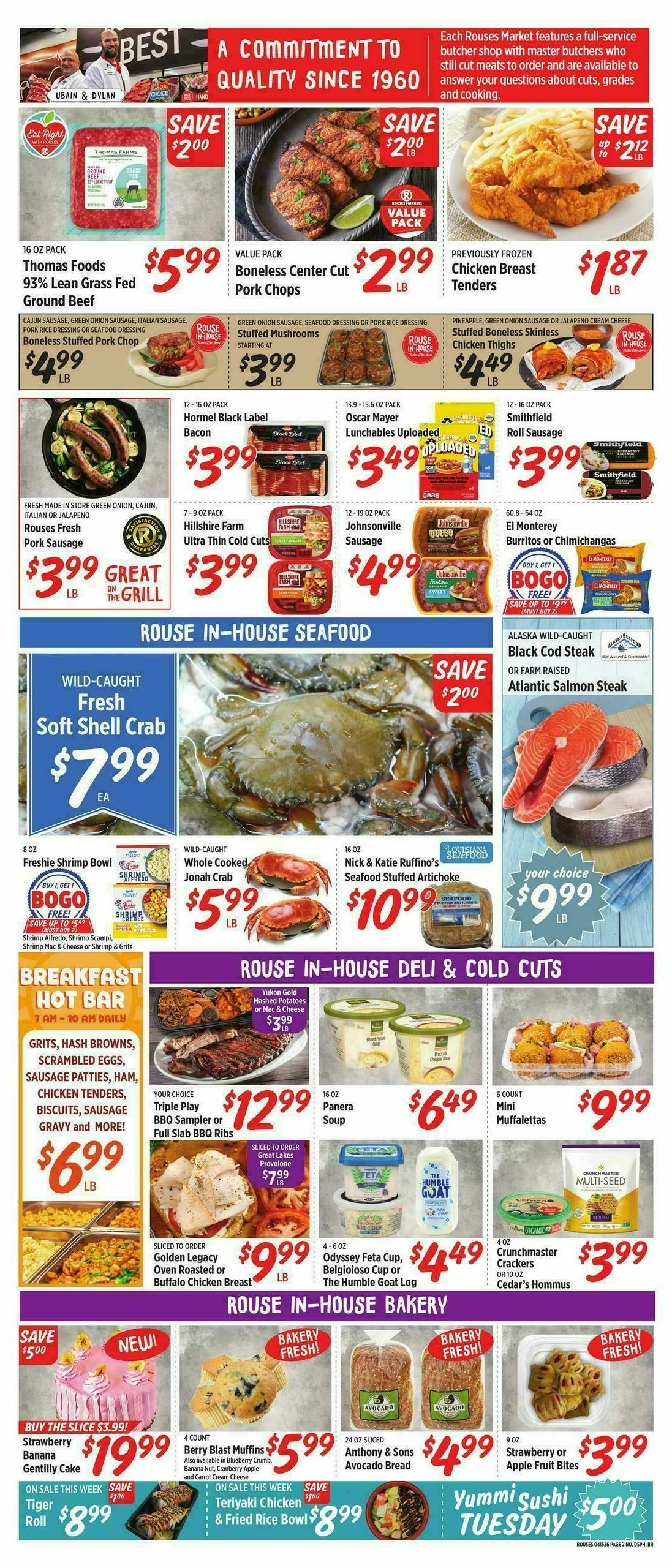 Rouses Markets Weekly Ad from April 15