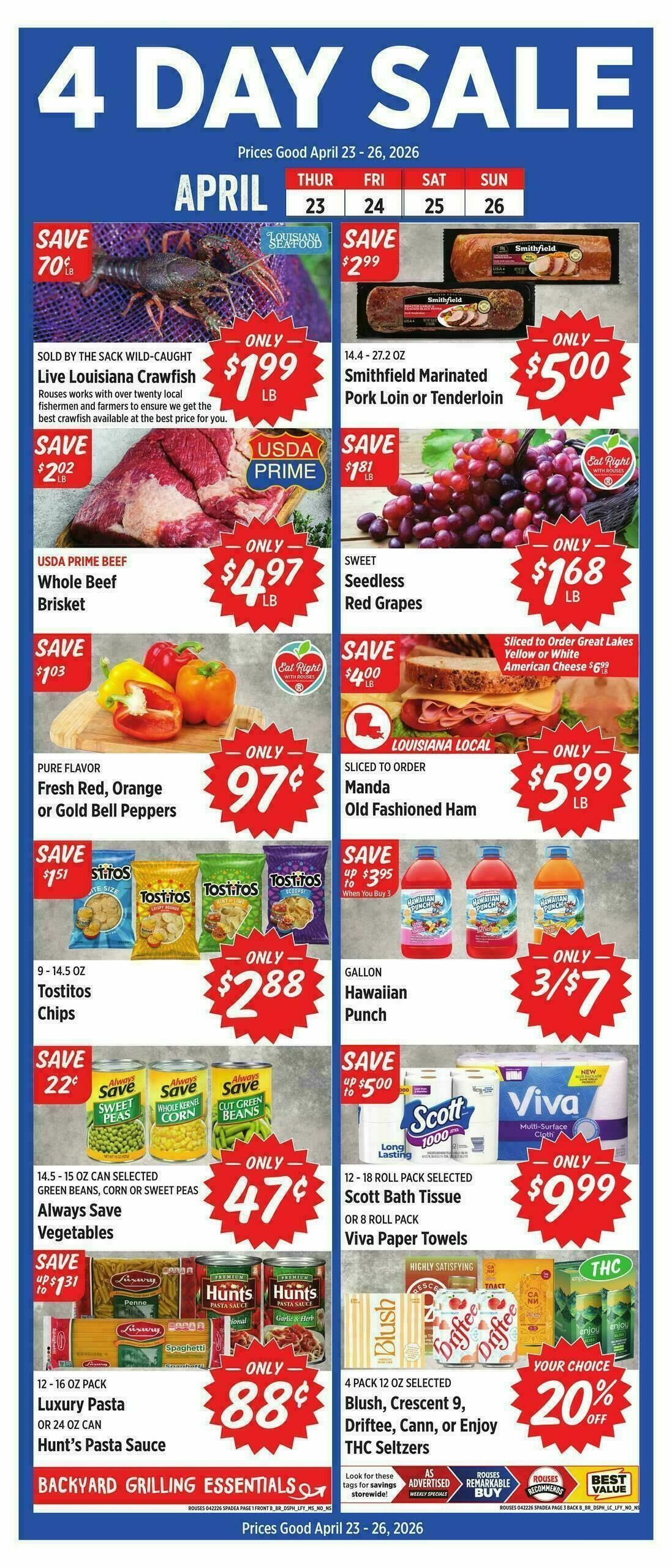 Rouses Markets Weekly Ad from April 22