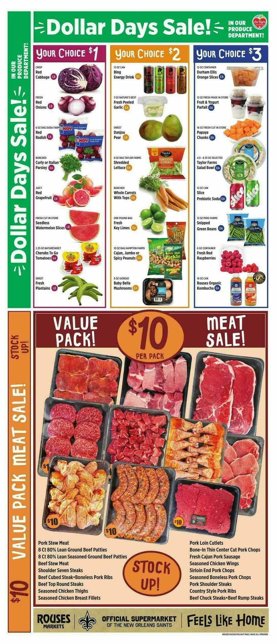 Rouses Markets Weekly Ad from April 22