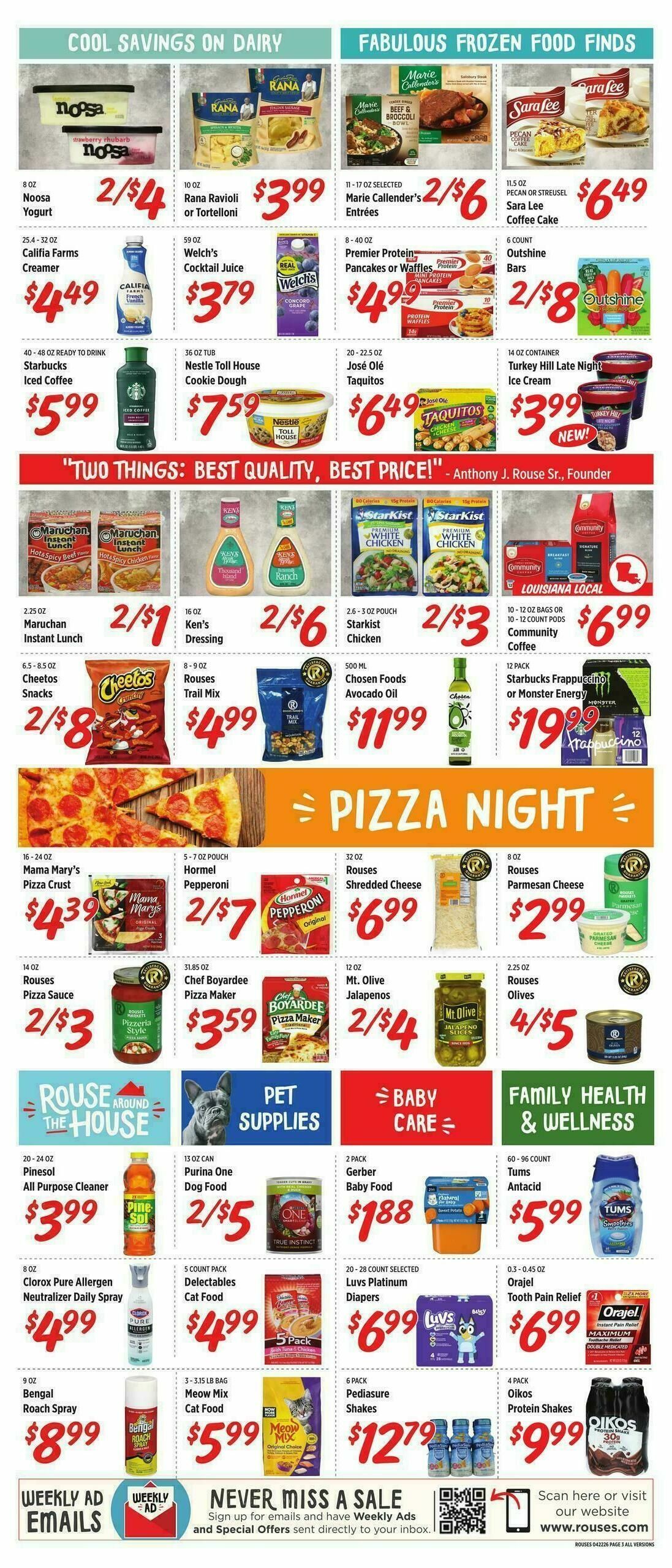 Rouses Markets Weekly Ad from April 22