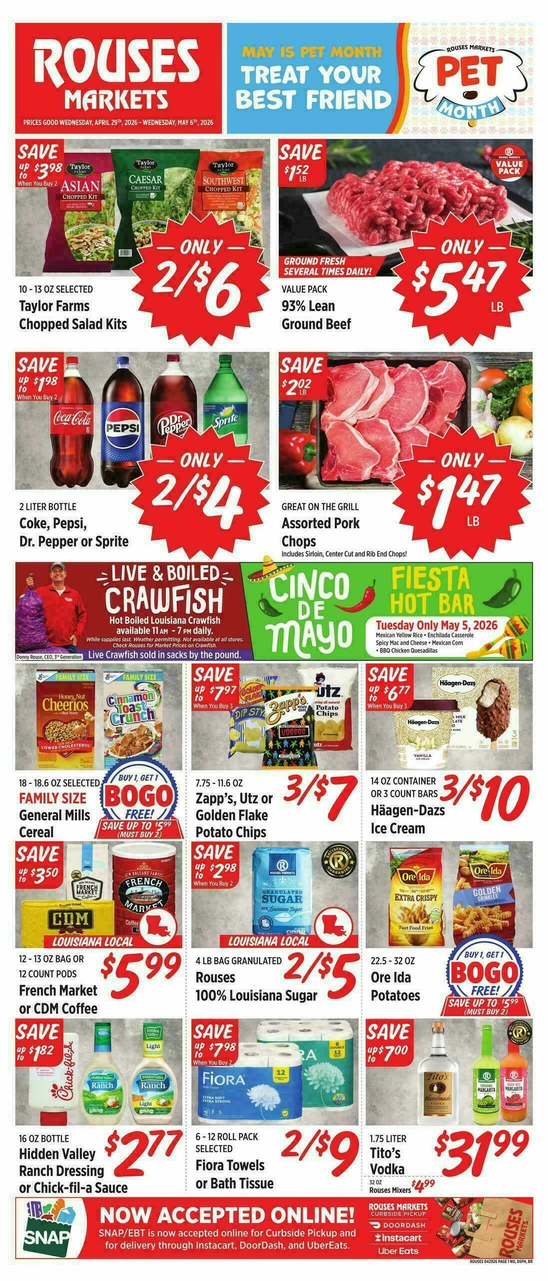 Rouses Markets Weekly Ad from April 29